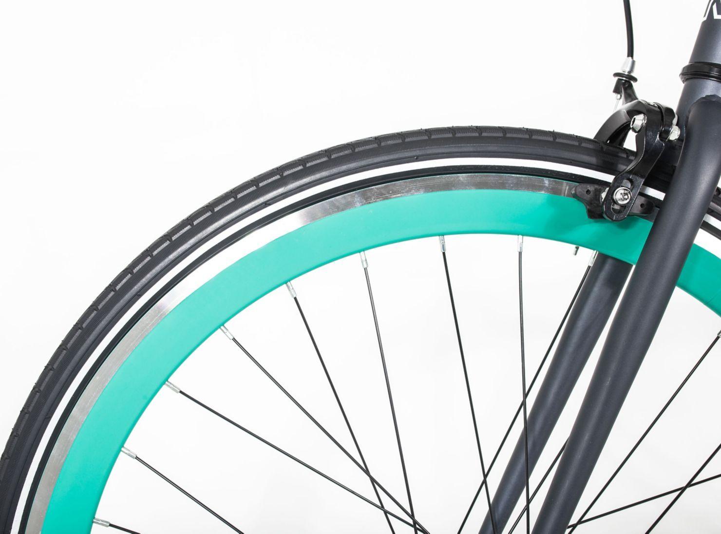 Bicicleta de Paseo Yerka Bikes Aro 28" V2 Single Speed Turquesa-7