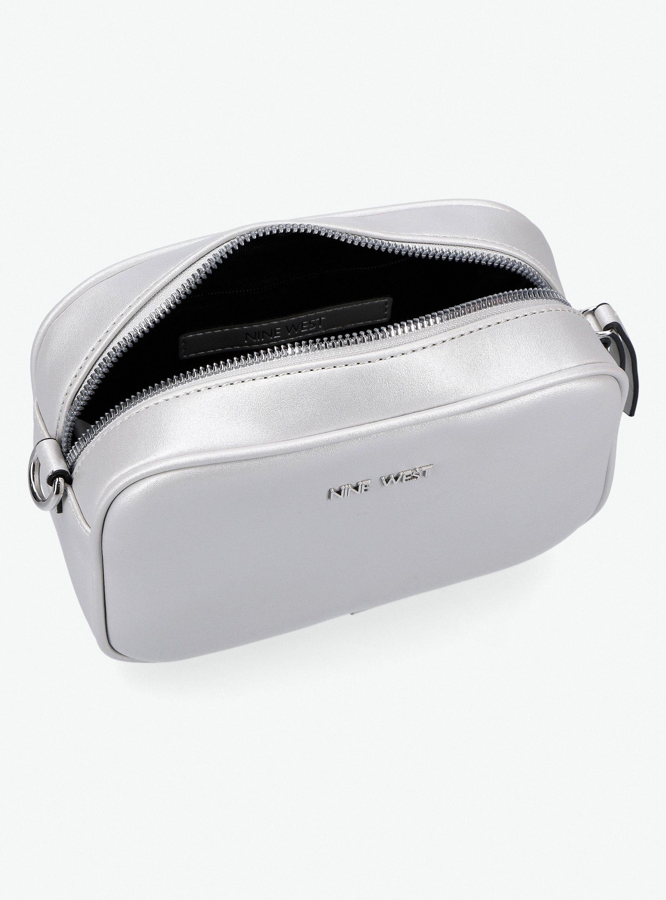 Bandolera Mini Peaches Gris-5