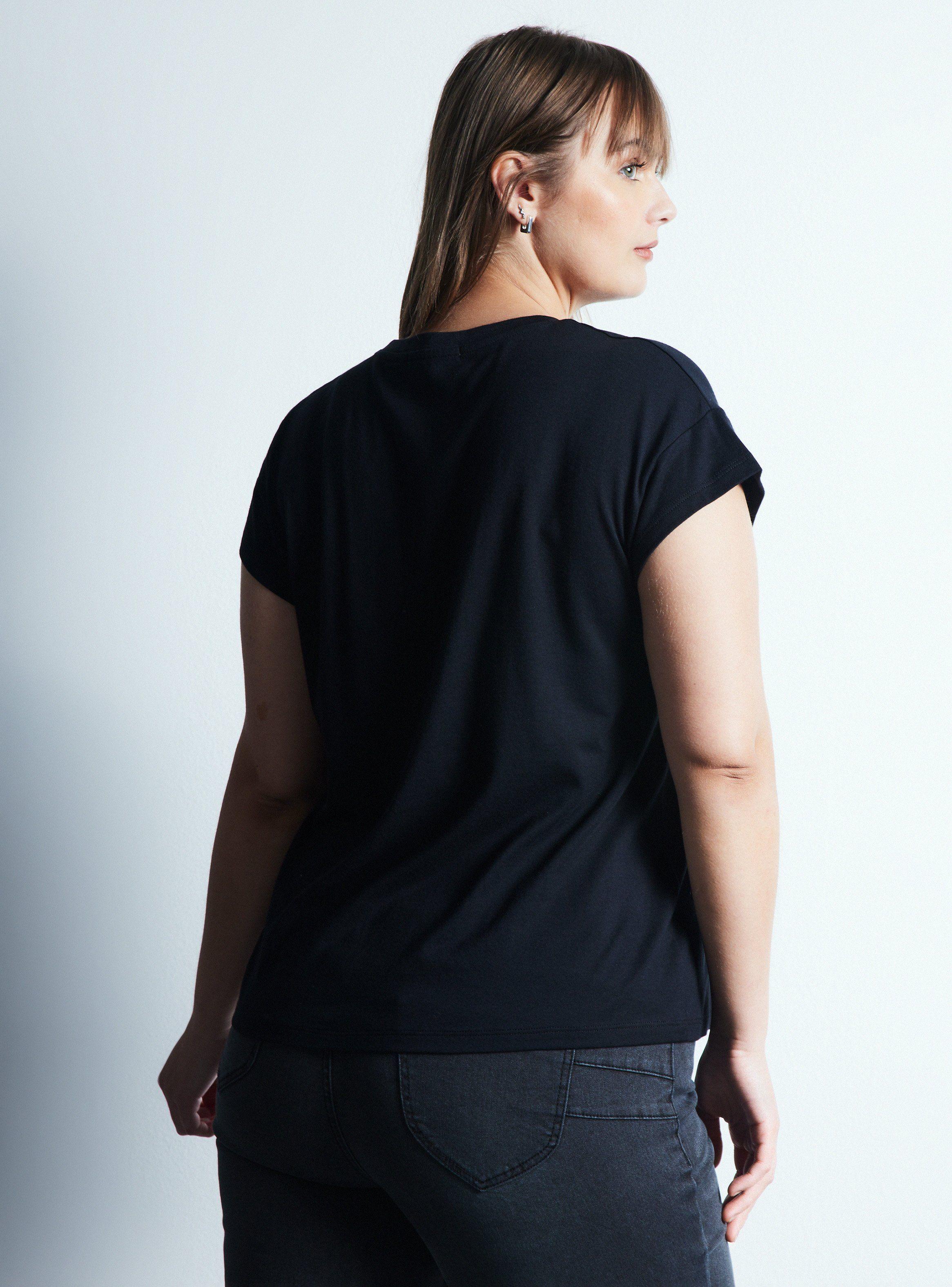 Polera Fluida Love Estampado Frontal-1