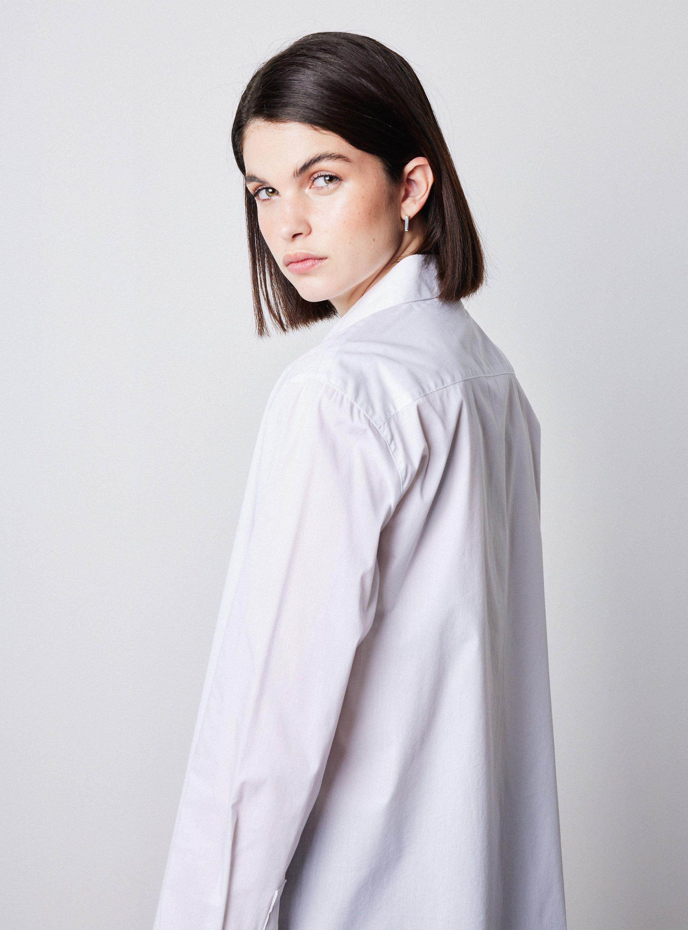 Blusa Camisera Recta Abotonada-2