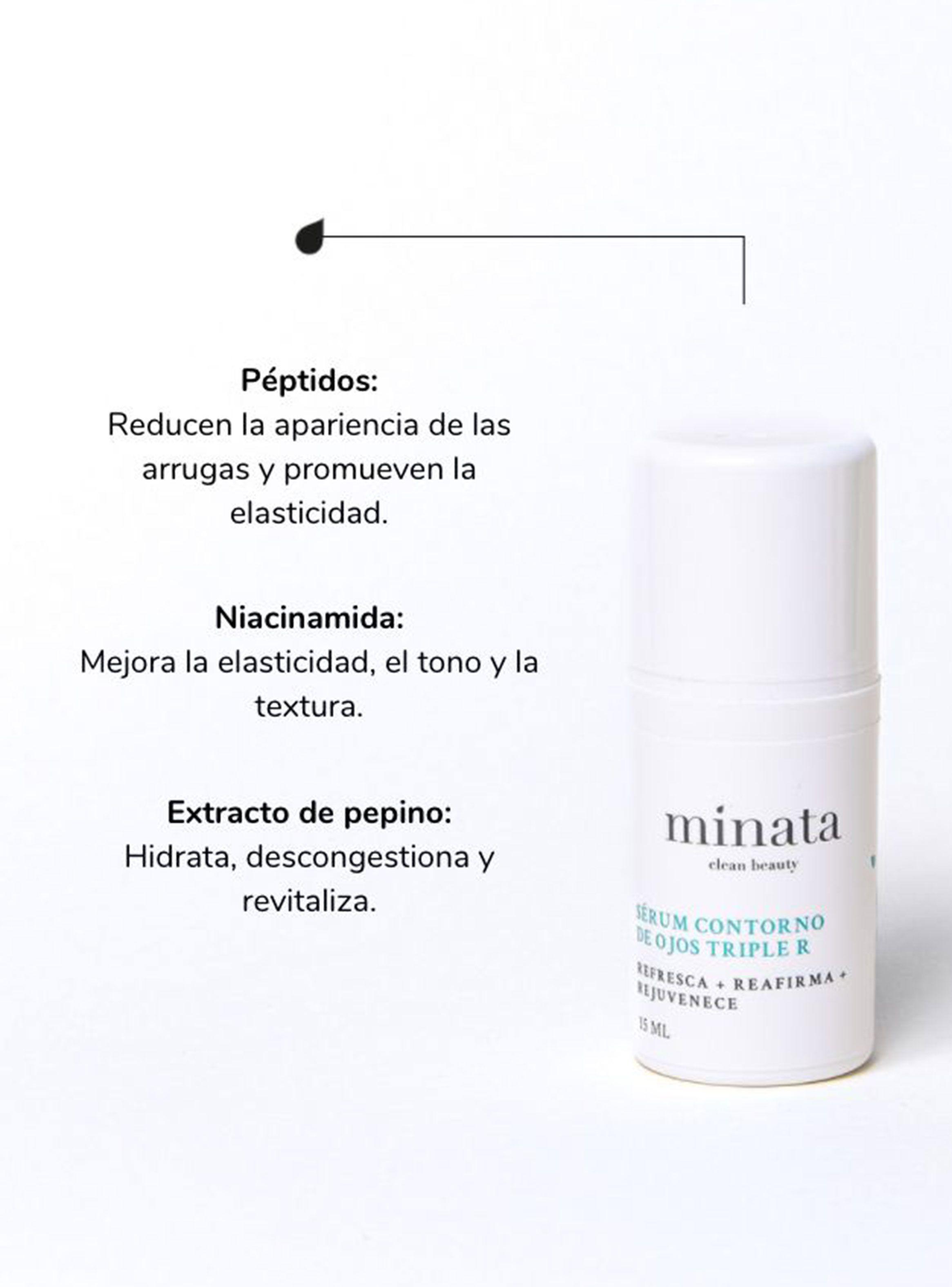 Sérum Minata Contorno de Ojos Triple R 15 ml-4