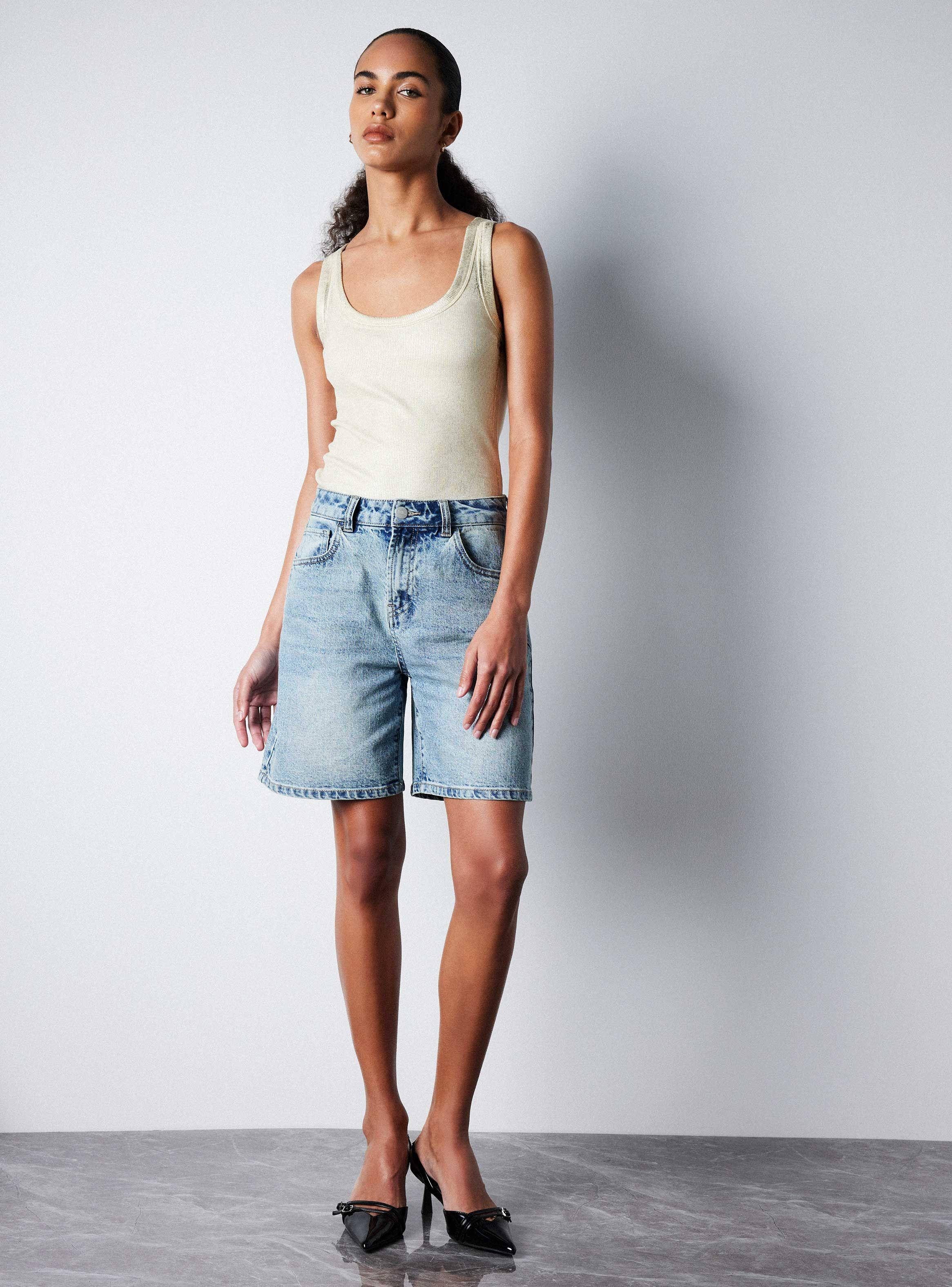 Short Bermuda Jeans-4