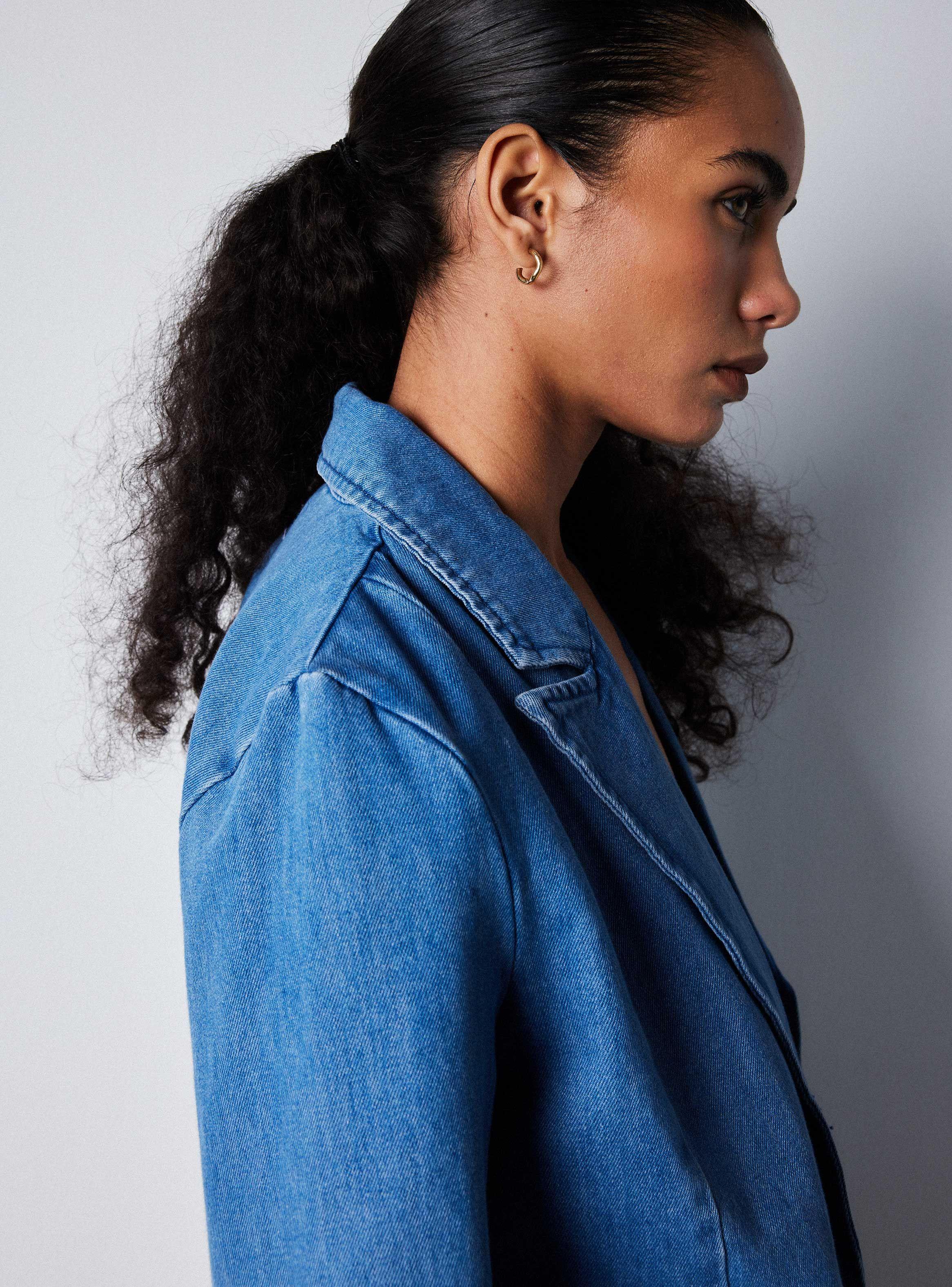 Blazer Denim Look Vintage-3