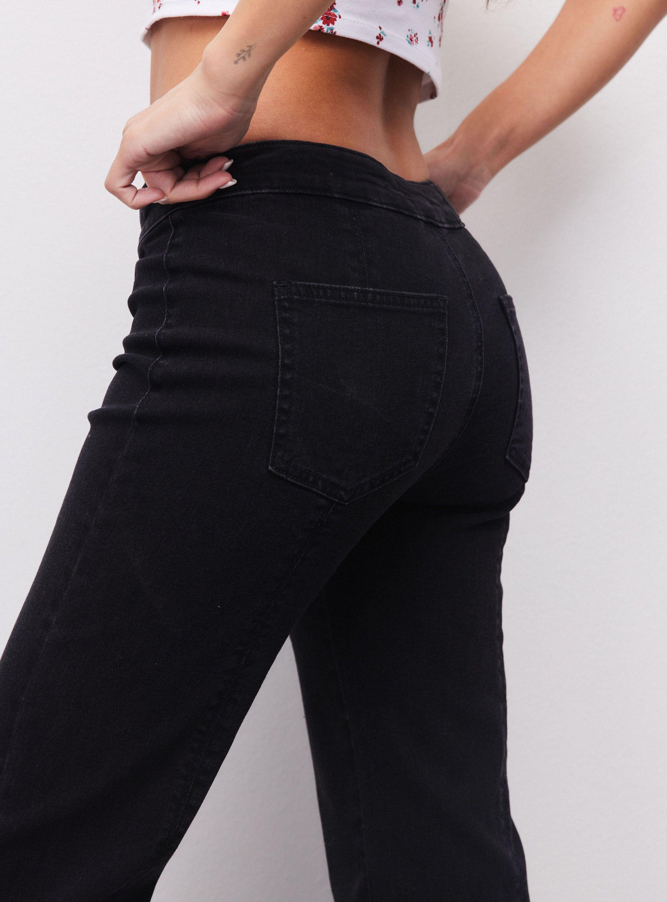 Jeans Flare con Bolsillos Delanteros-3