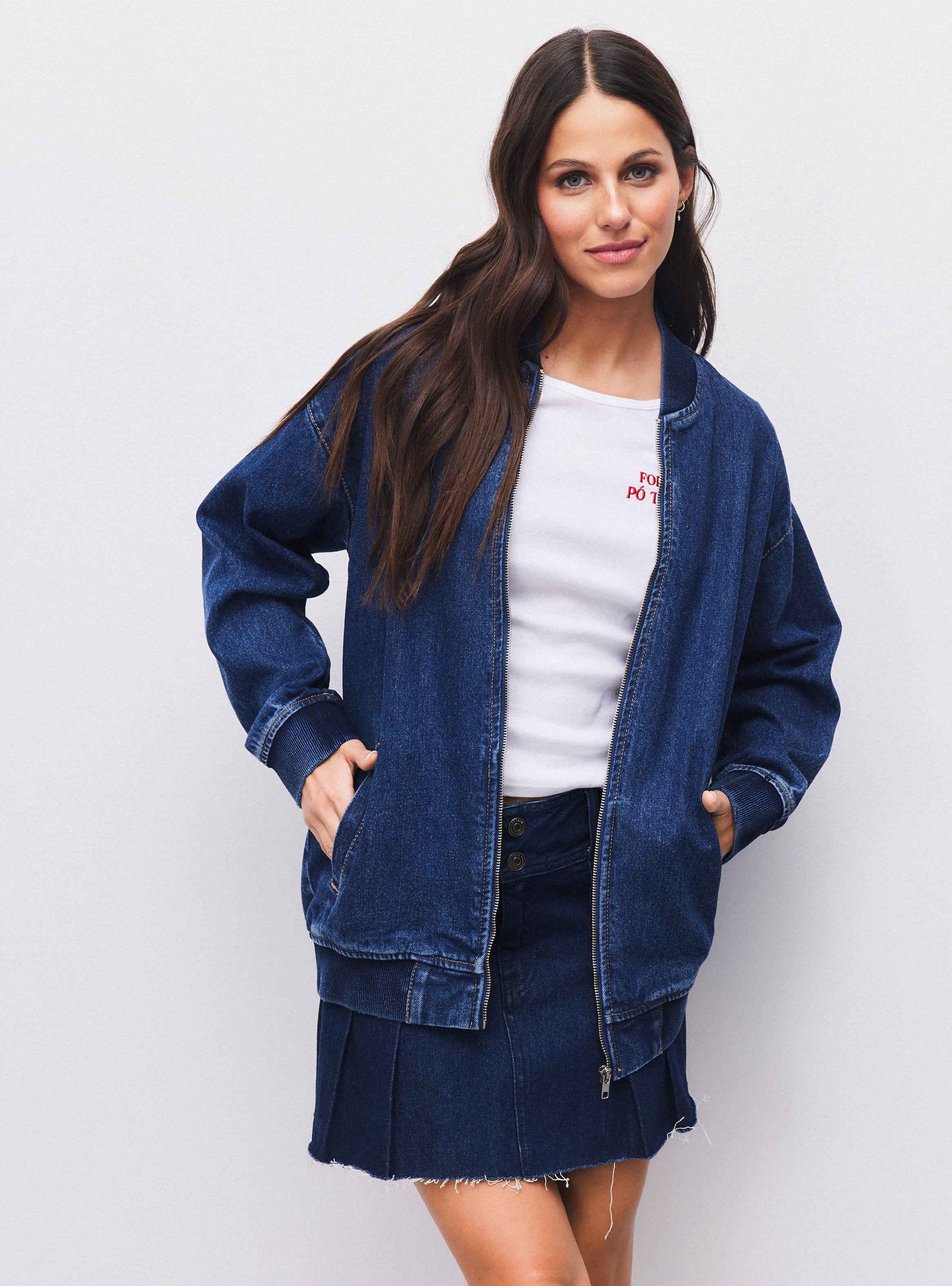 Chaqueta Bomber Lavado-0