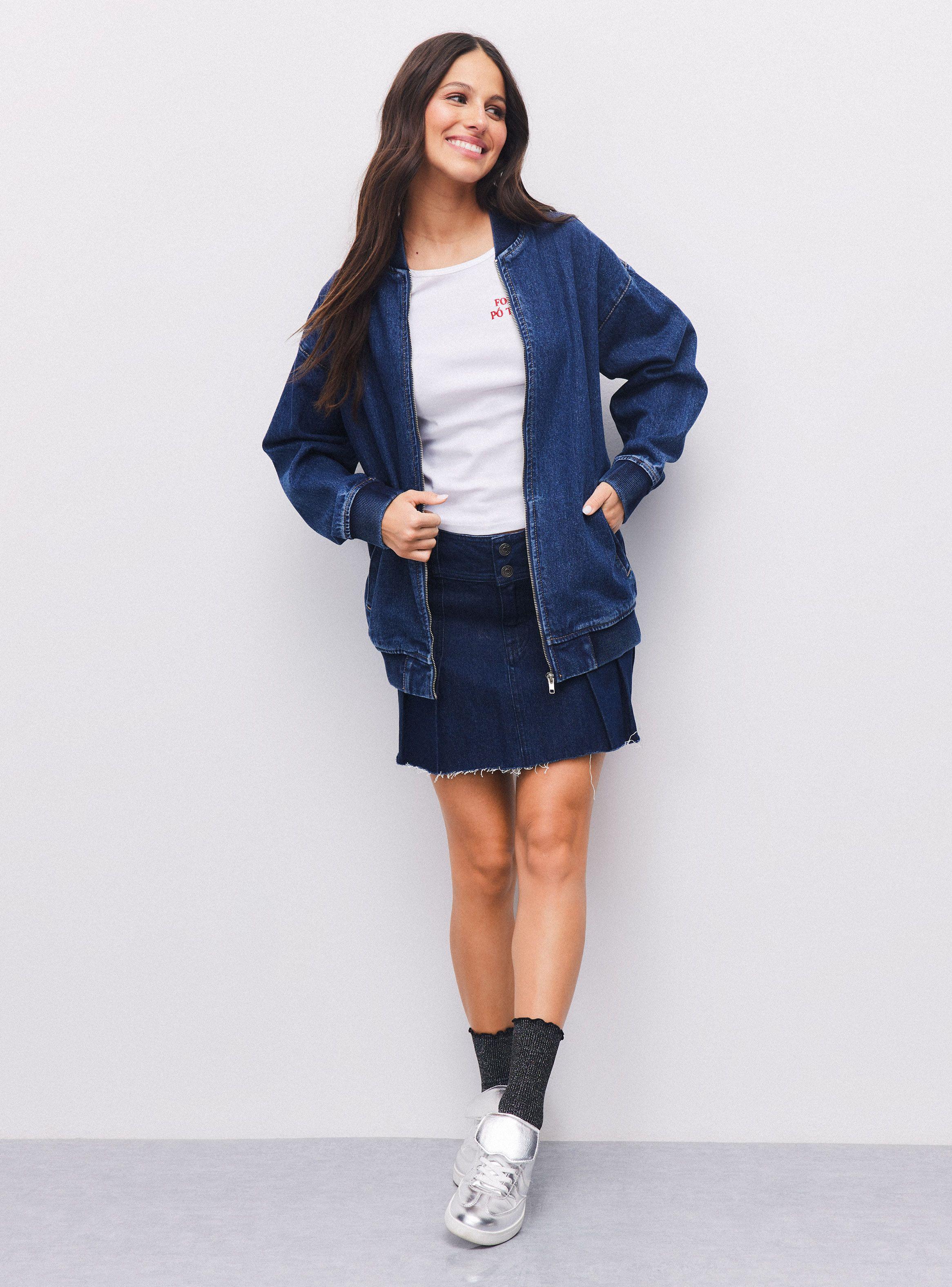 Chaqueta Bomber Lavado-4