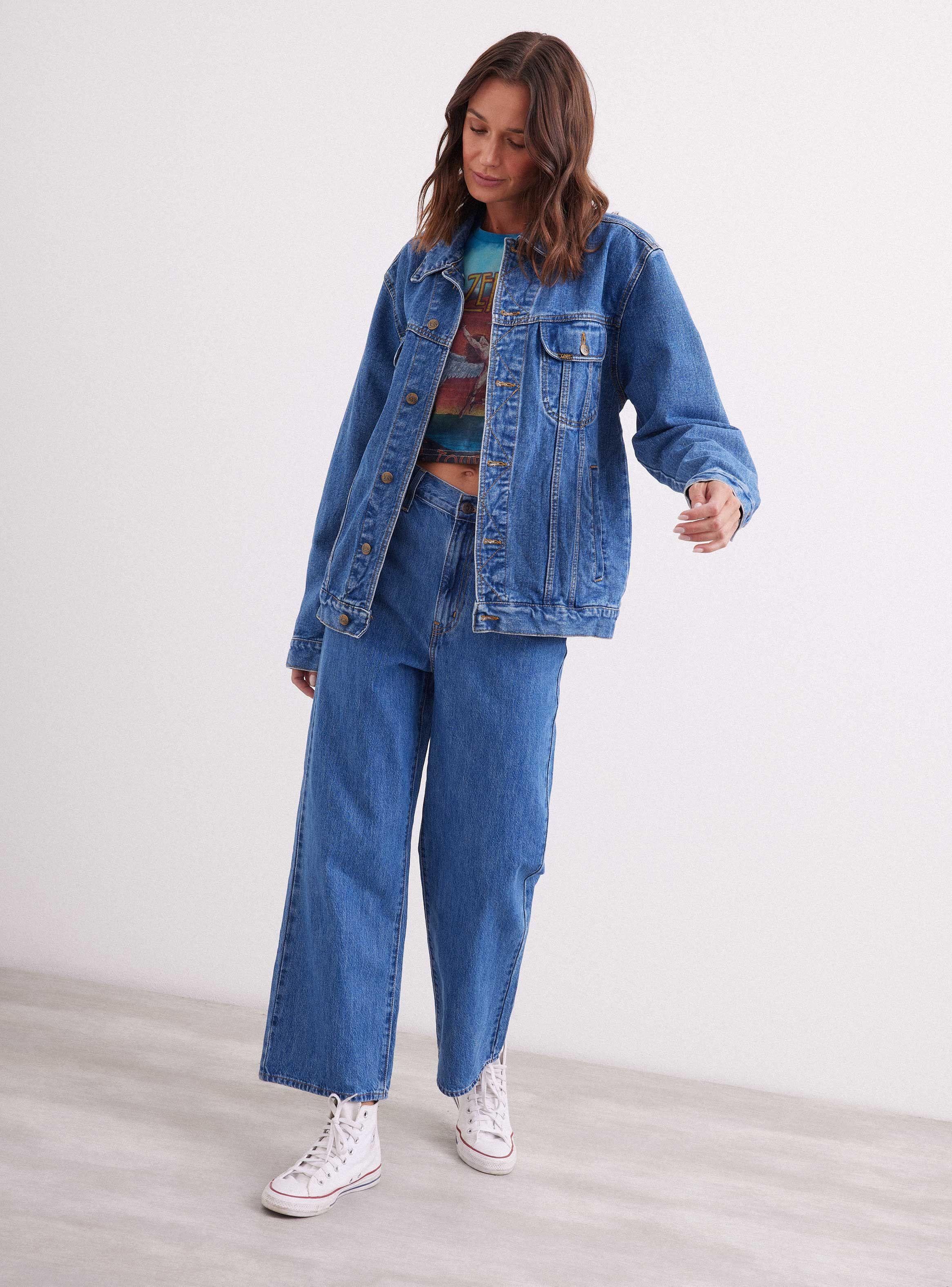 Chaqueta Azul Lee Talla S-3