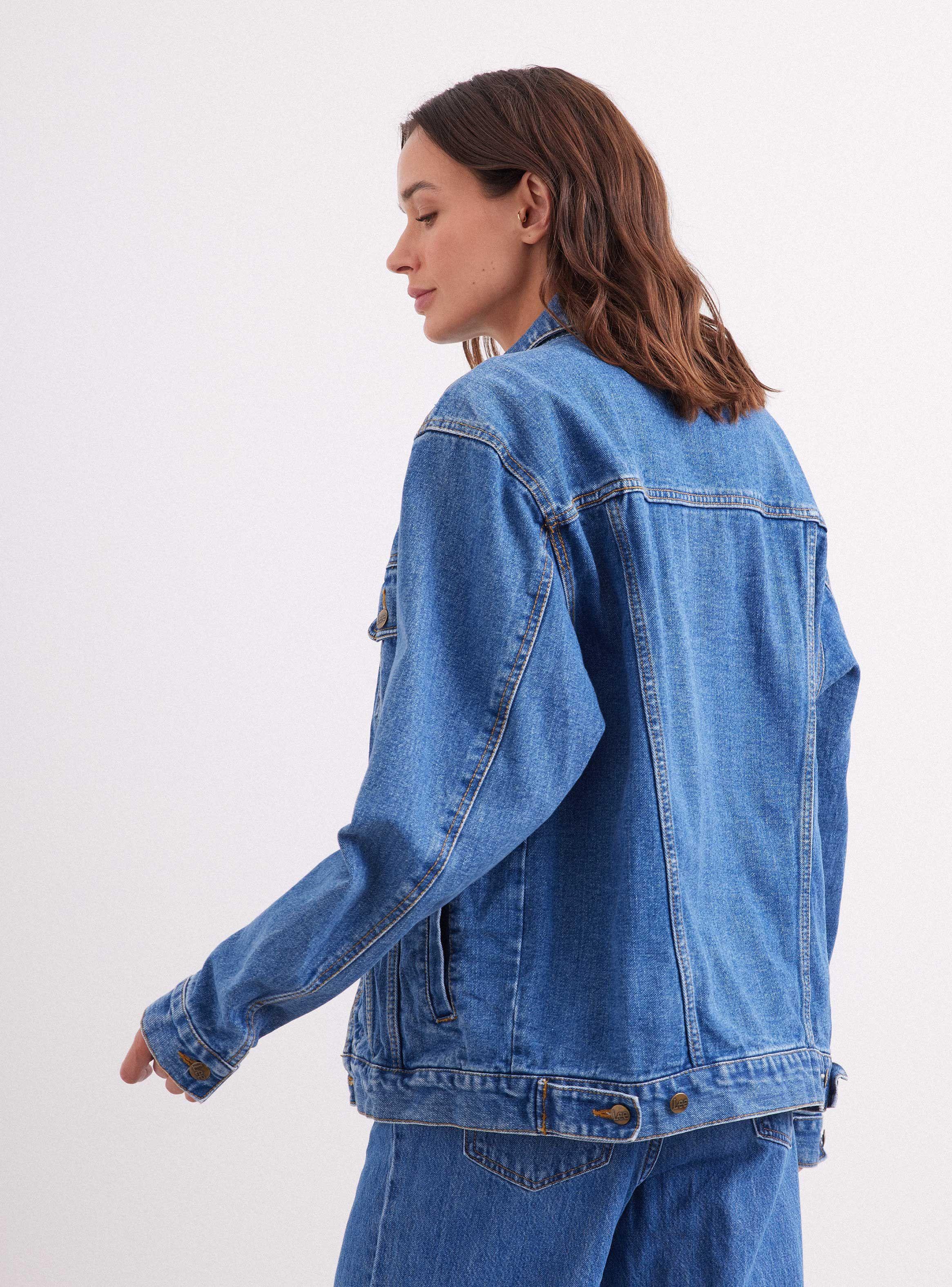 Chaqueta Azul Lee Talla S-1