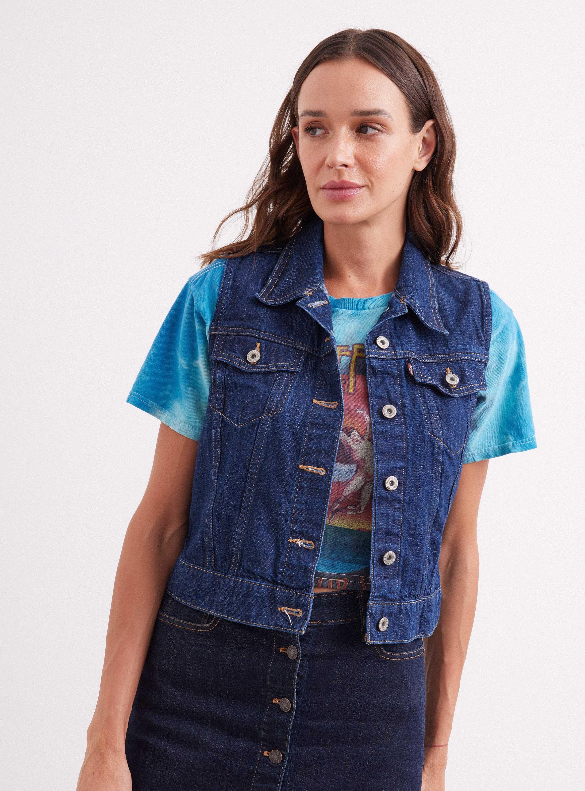 Chaqueta Azul Levis Talla M-0