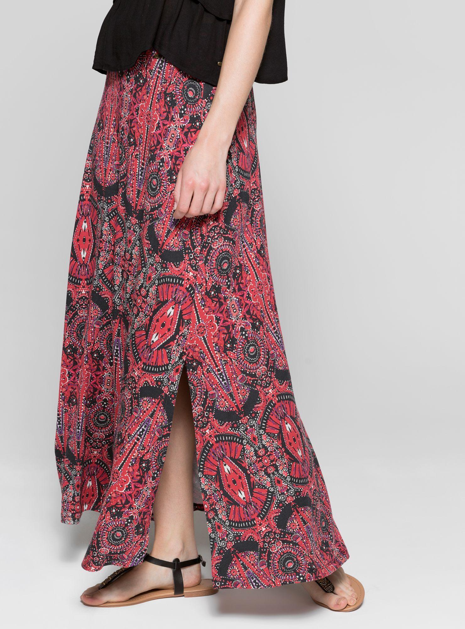 Falda Print Miscelánea Umbrale-1