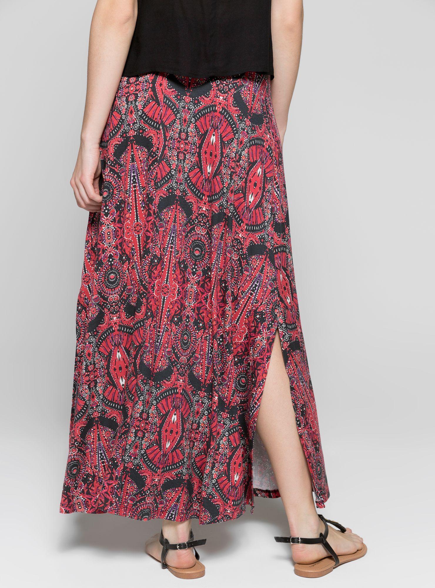 Falda Print Miscelánea Umbrale-2