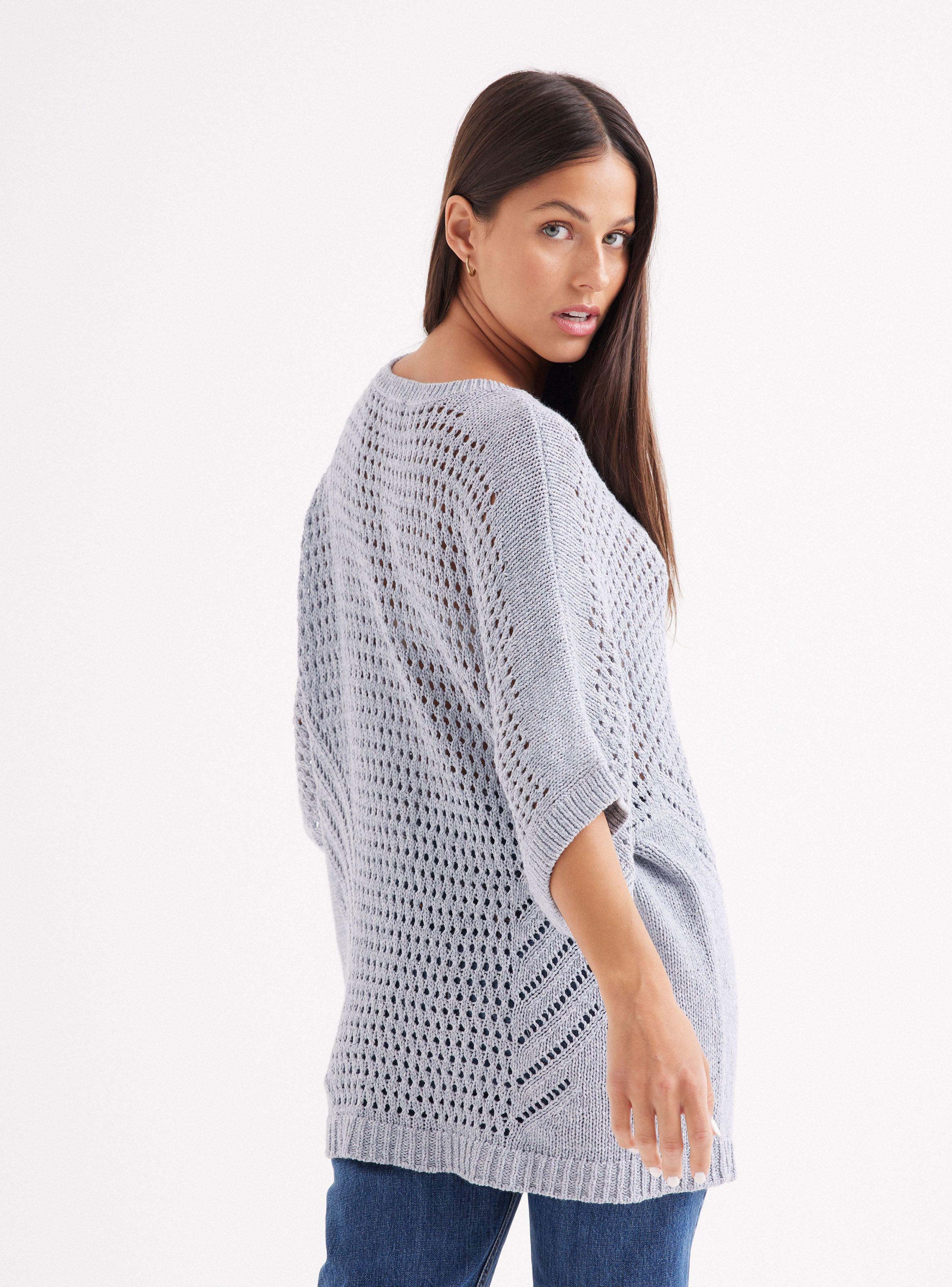 Sweater Gris J Jill Talla L-1