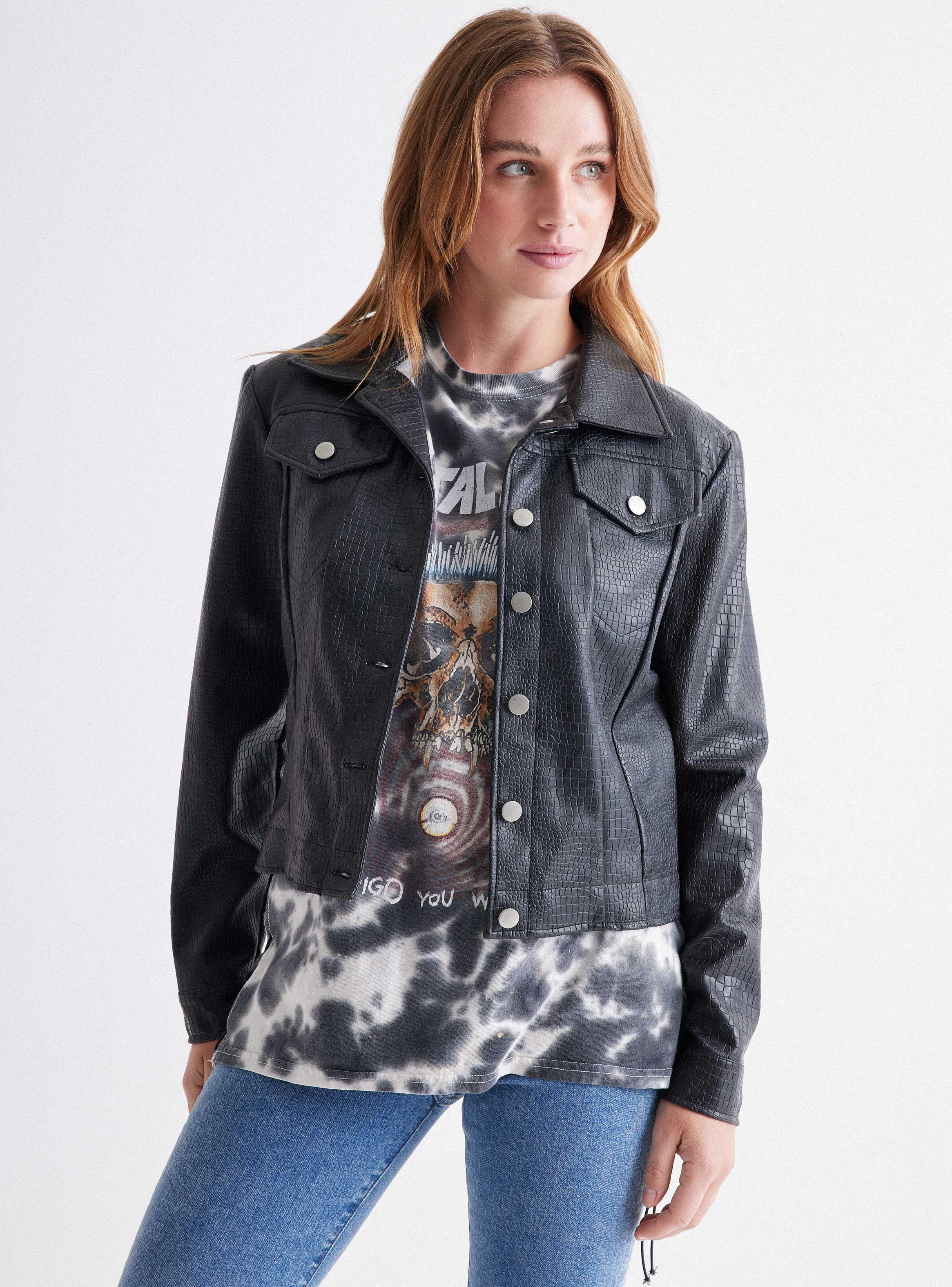 Chaqueta Negro Bb Dakota Talla L-0