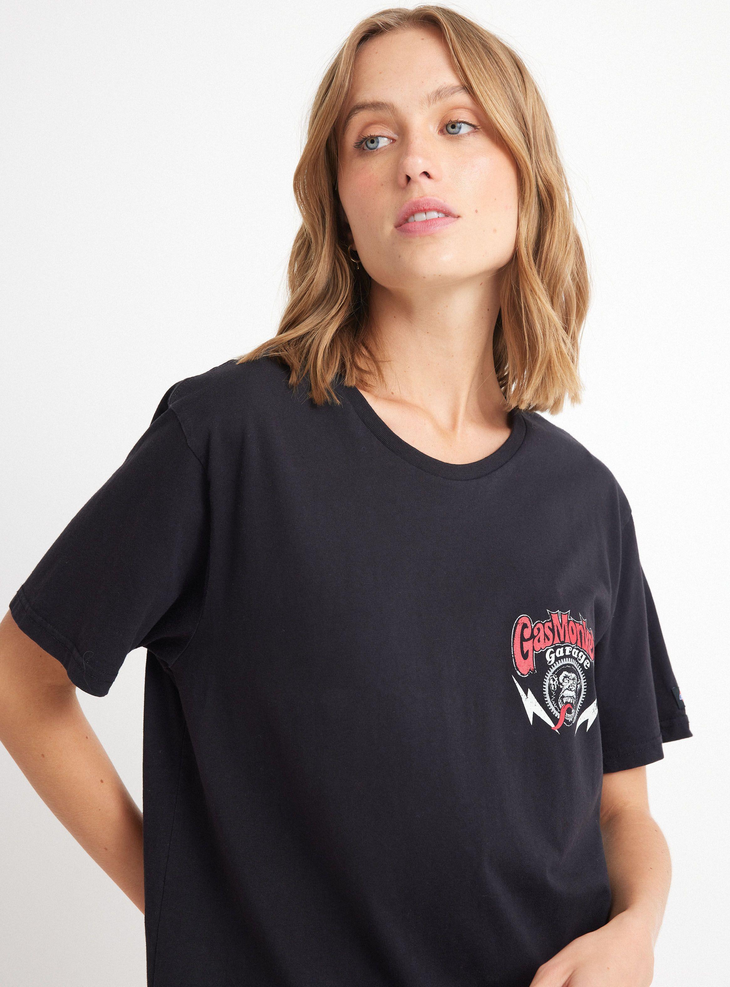 Polera Negro Dickies Talla L-2