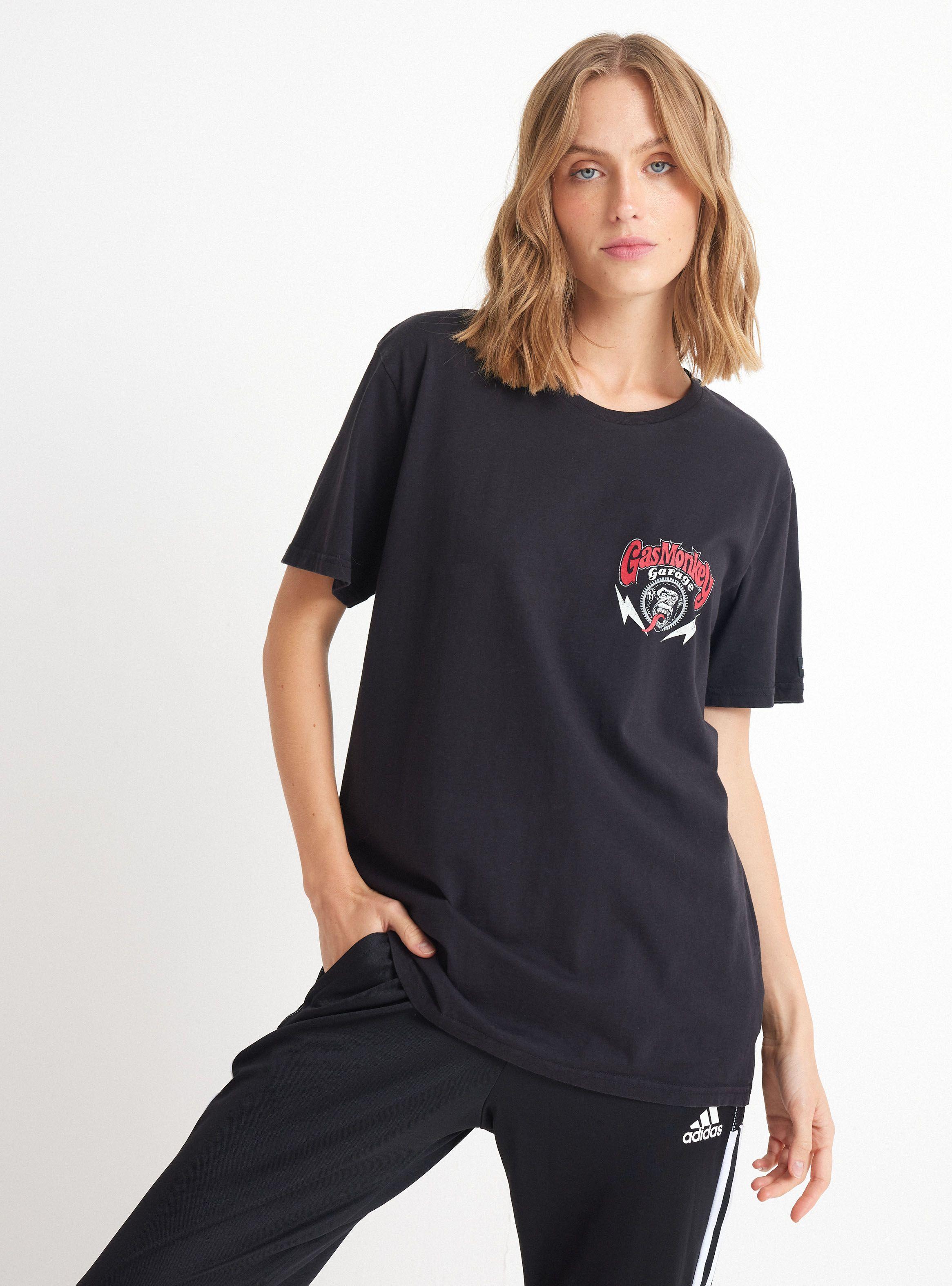 Polera Negro Dickies Talla L-0