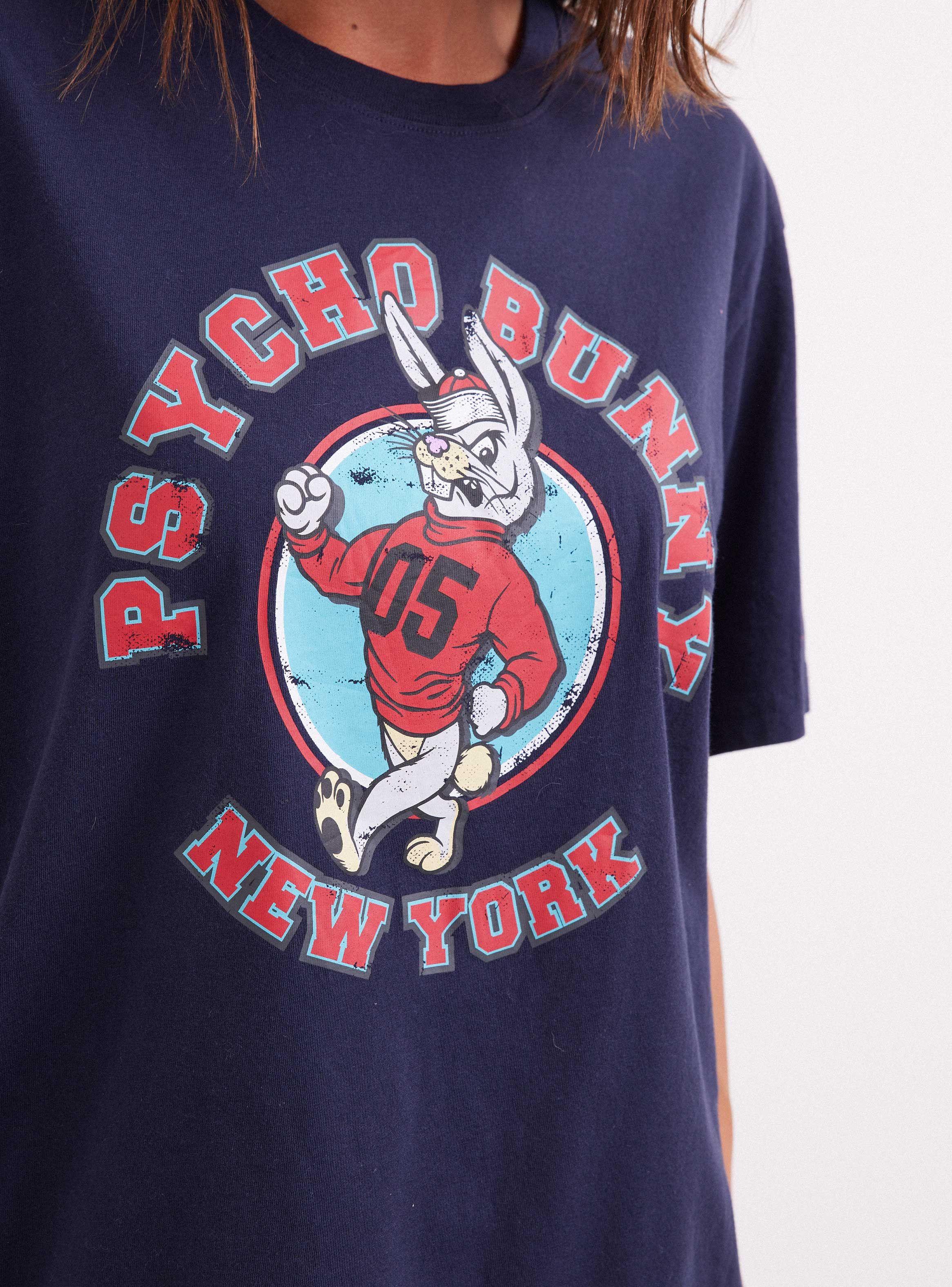 Polera Azul Psycho Talla S-2