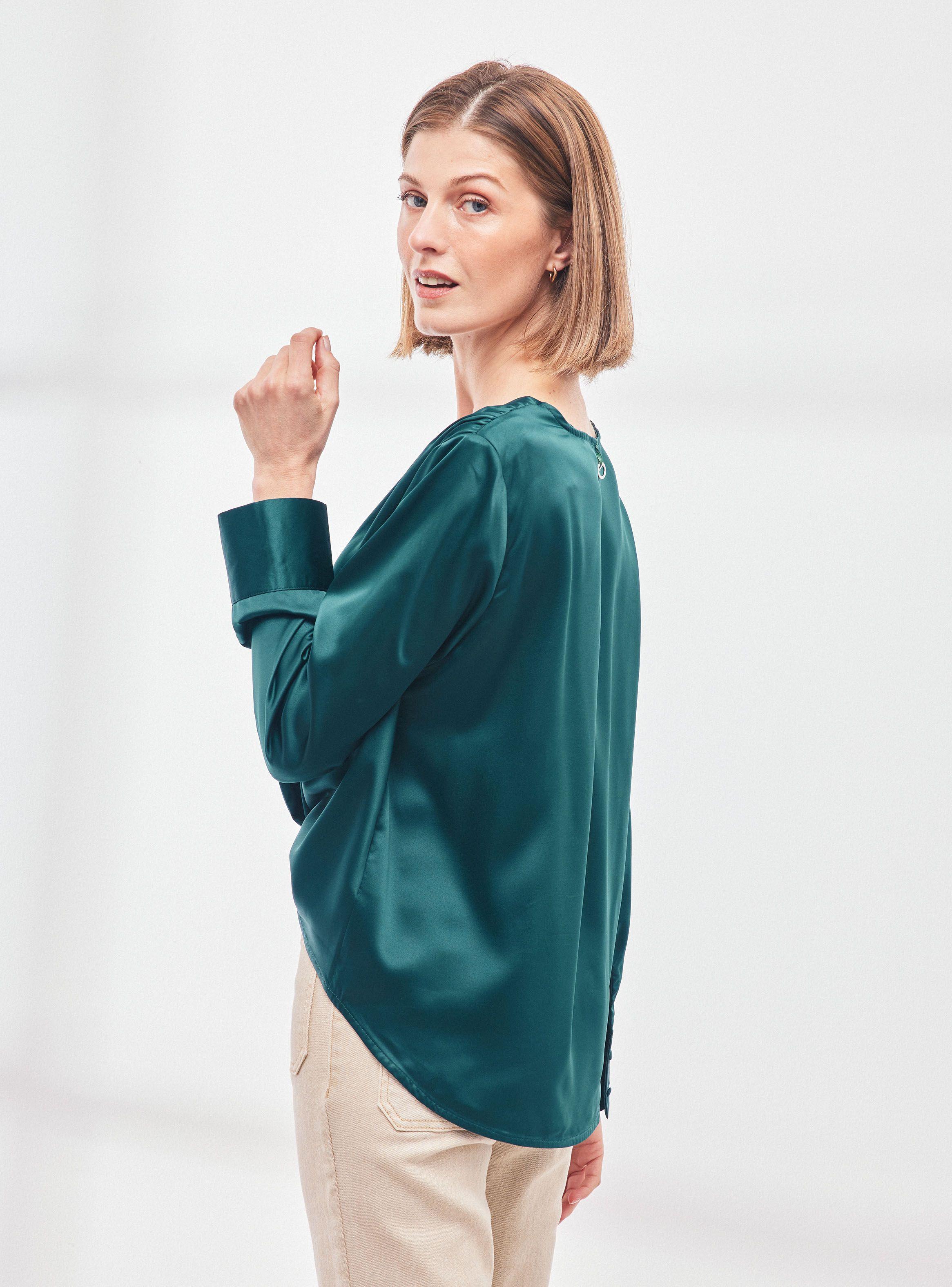 Blusa Cruzada con Broche-1