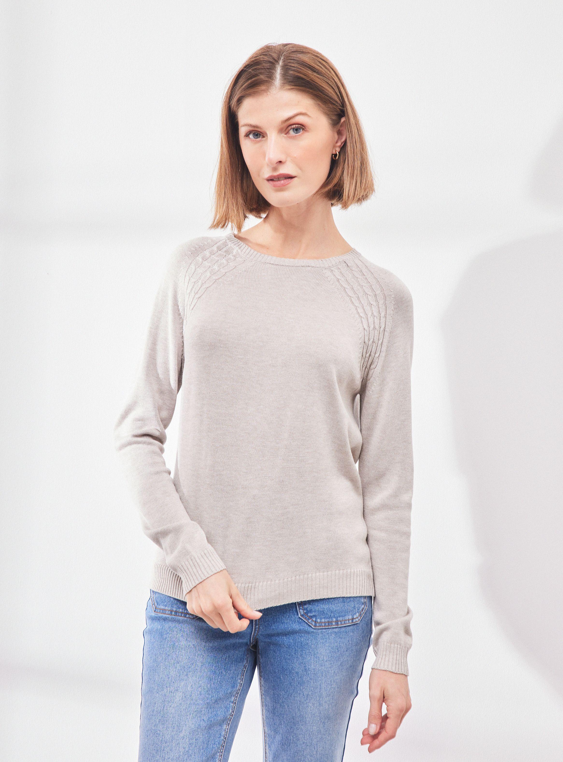 Sweater Trenza en Manga-0