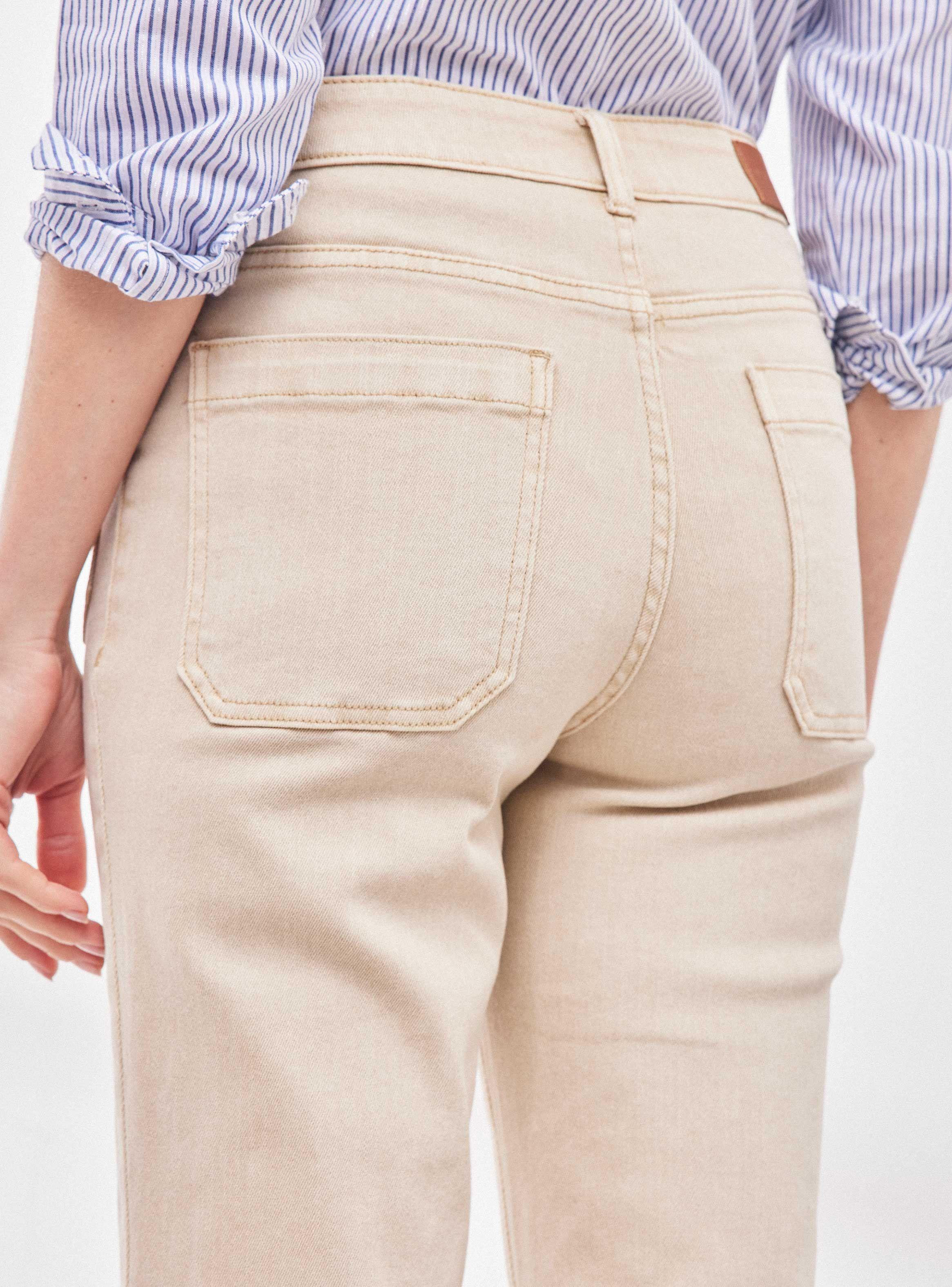 Jeans Kick Flare Bolsillos Delanteros-3