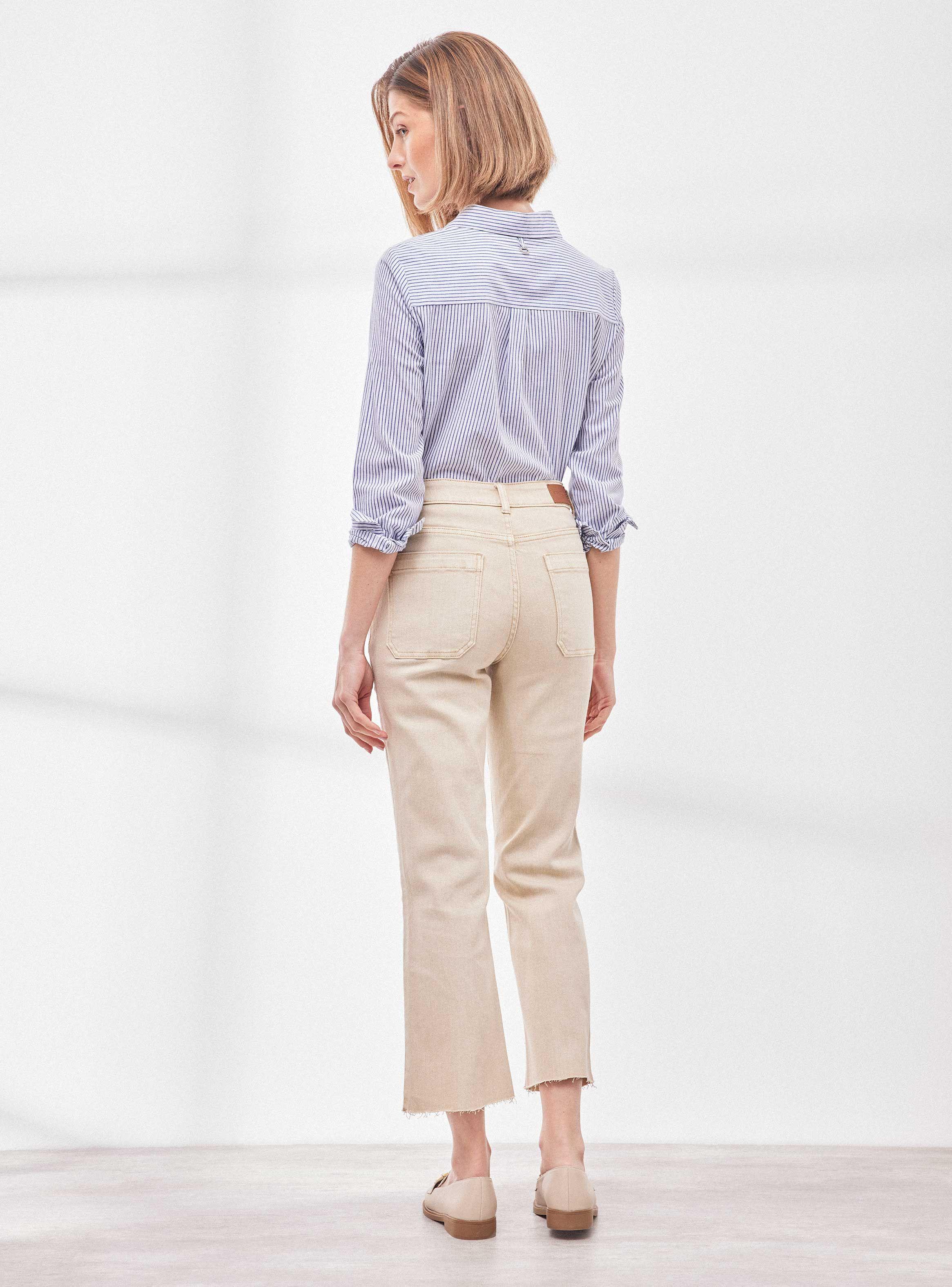 Jeans Kick Flare Bolsillos Delanteros-5