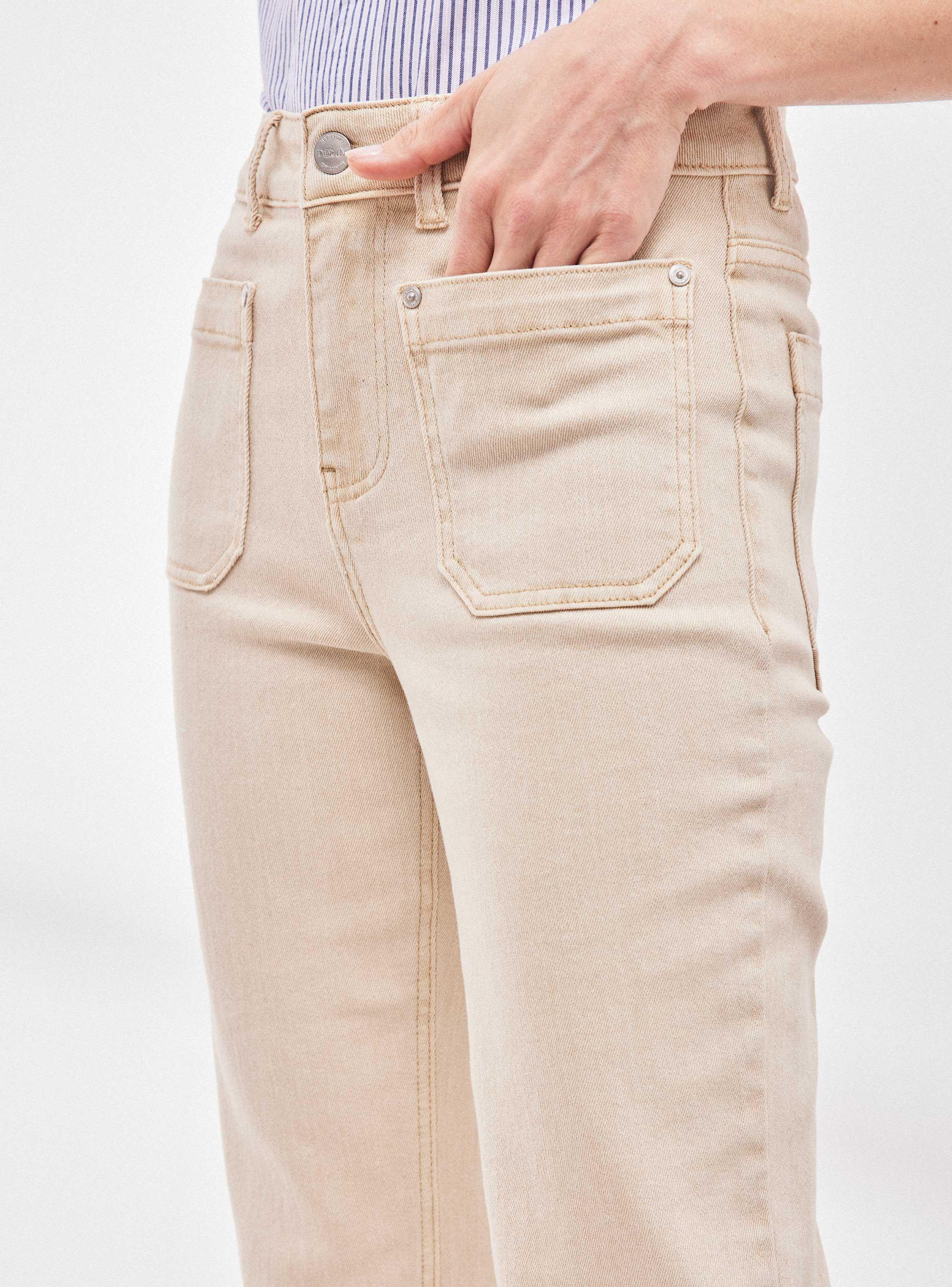 Jeans Kick Flare Bolsillos Delanteros-2
