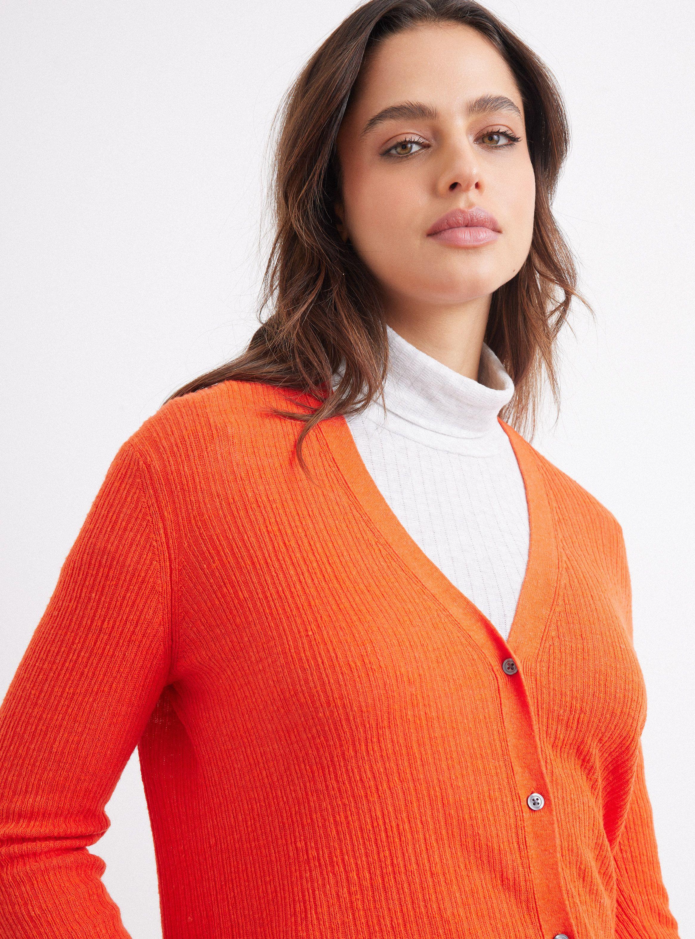 Sweater Naranjo Banana Republic Talla S-2