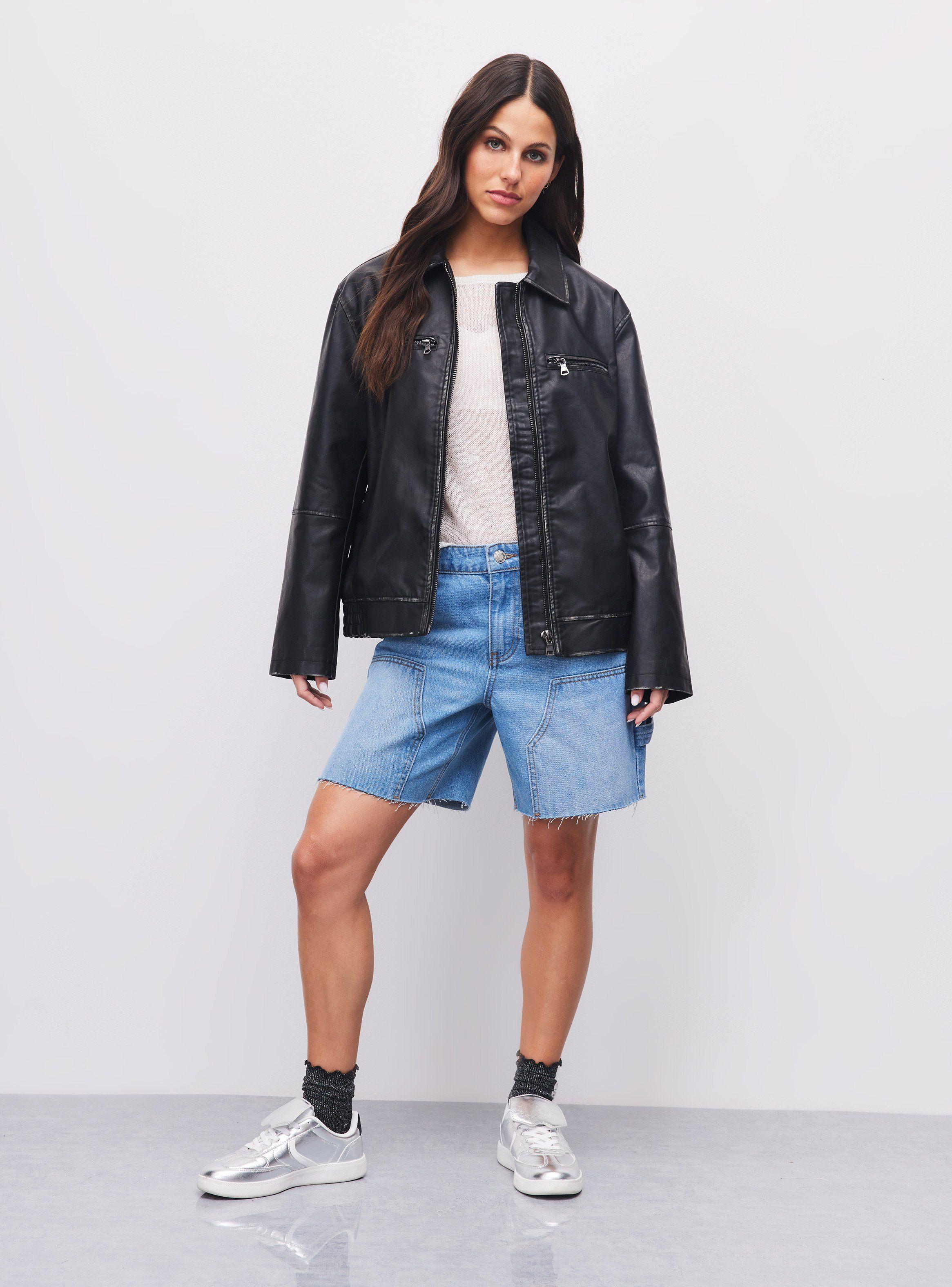 Chaqueta Oversize Lavada-4