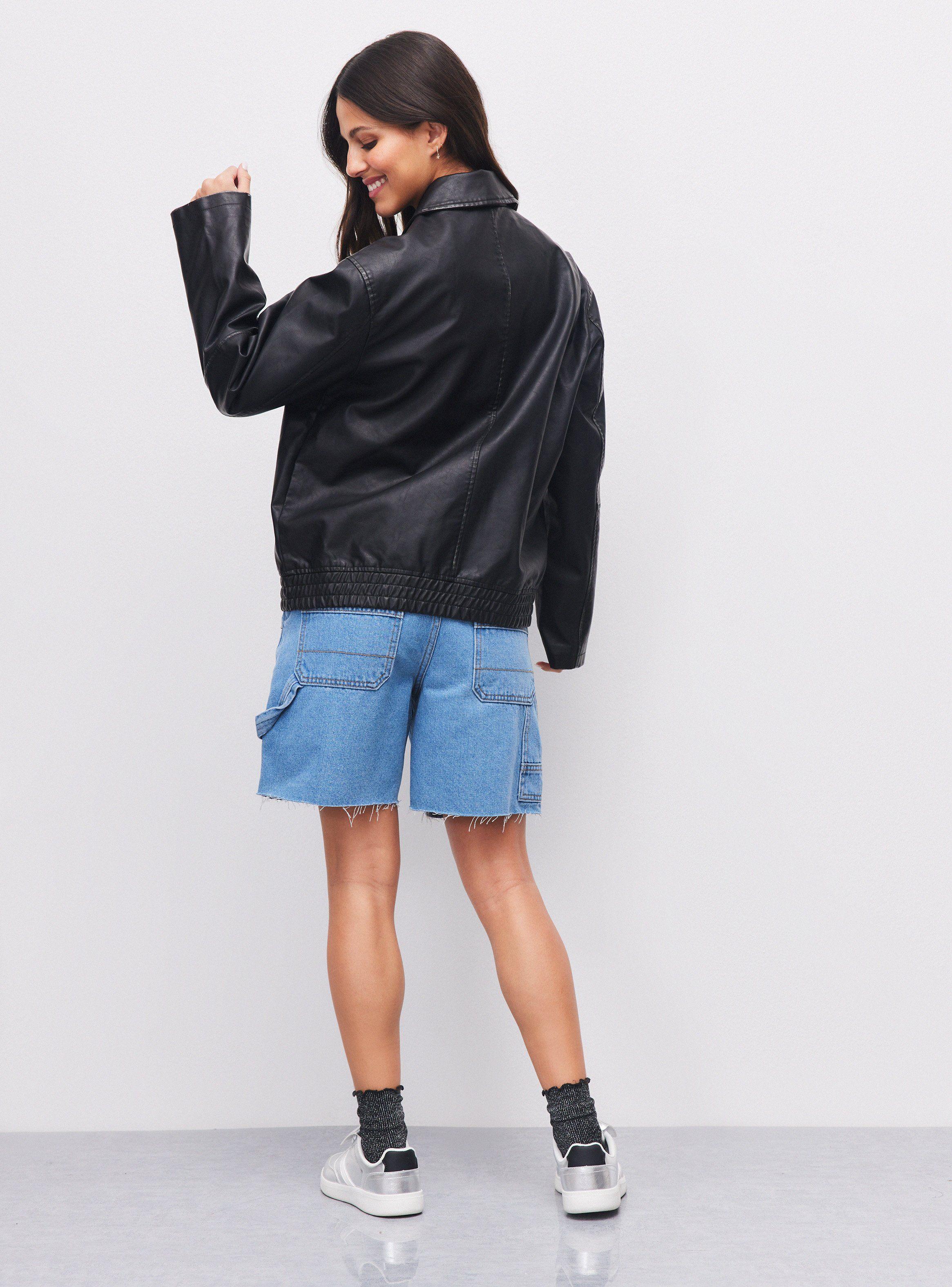 Chaqueta Oversize Lavada-5
