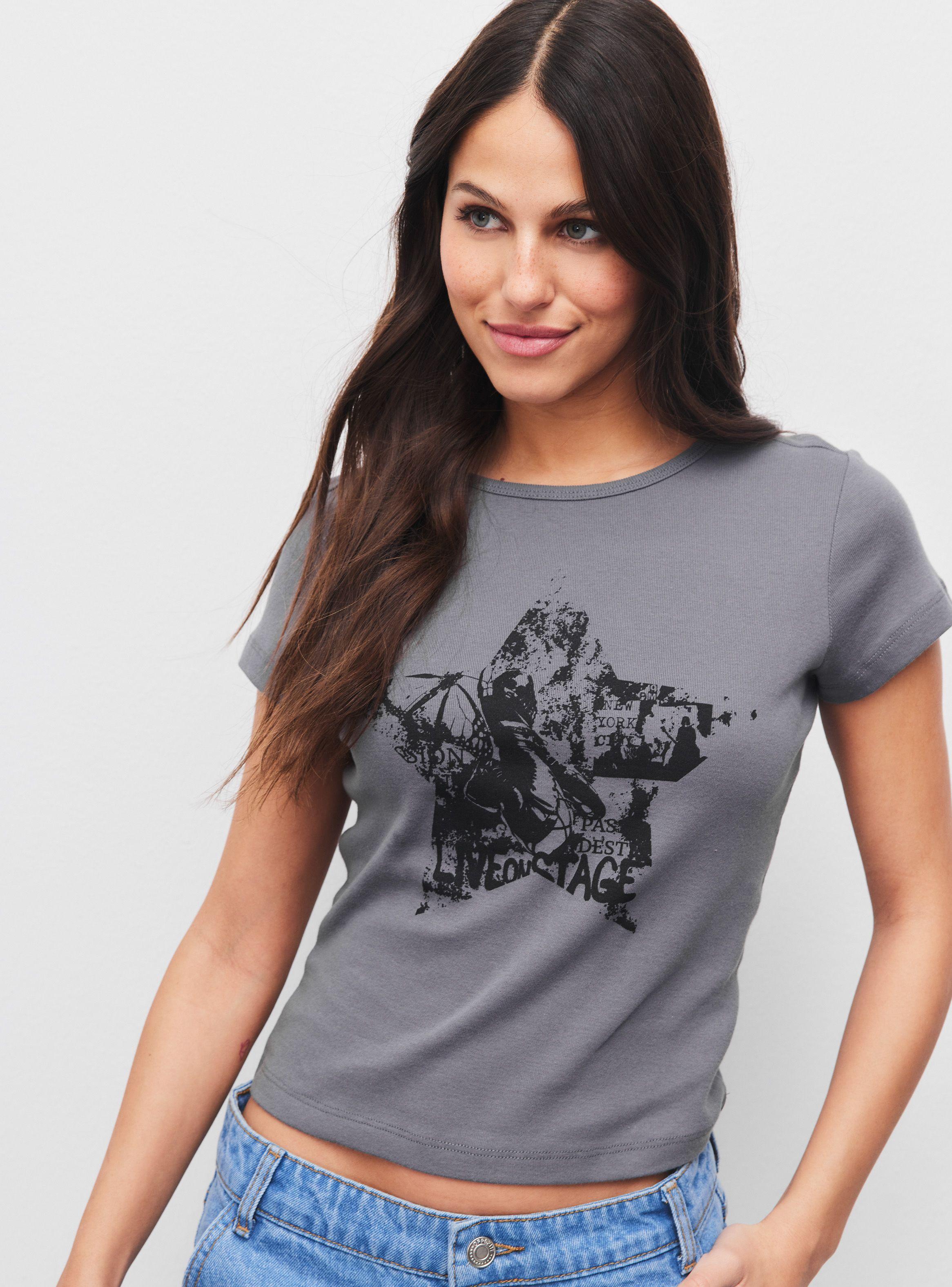 Polera Front Print-2