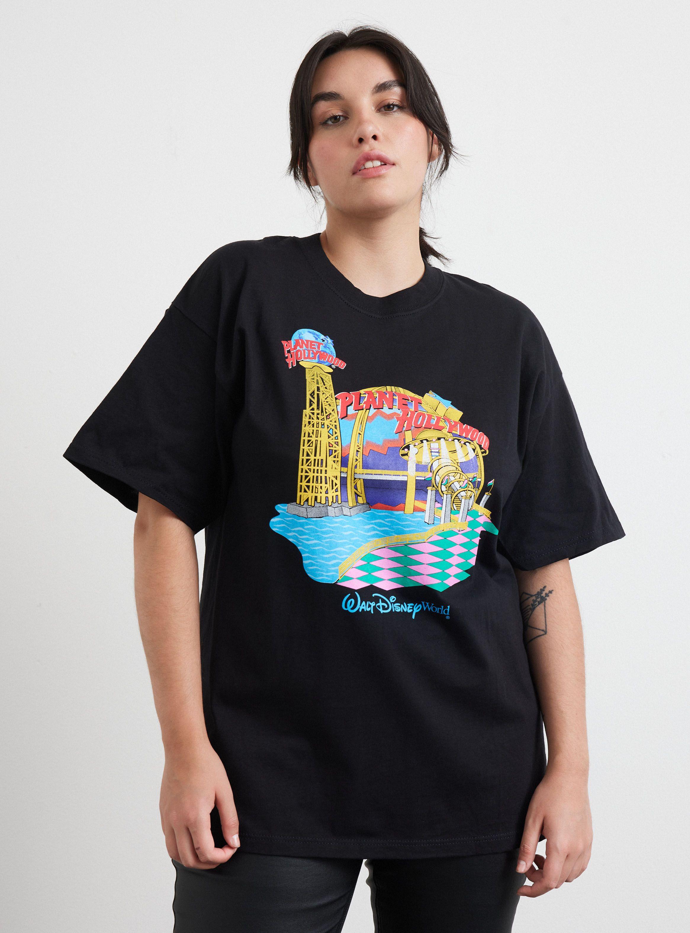 Polera Negro Planet Hollywood Talla L-0