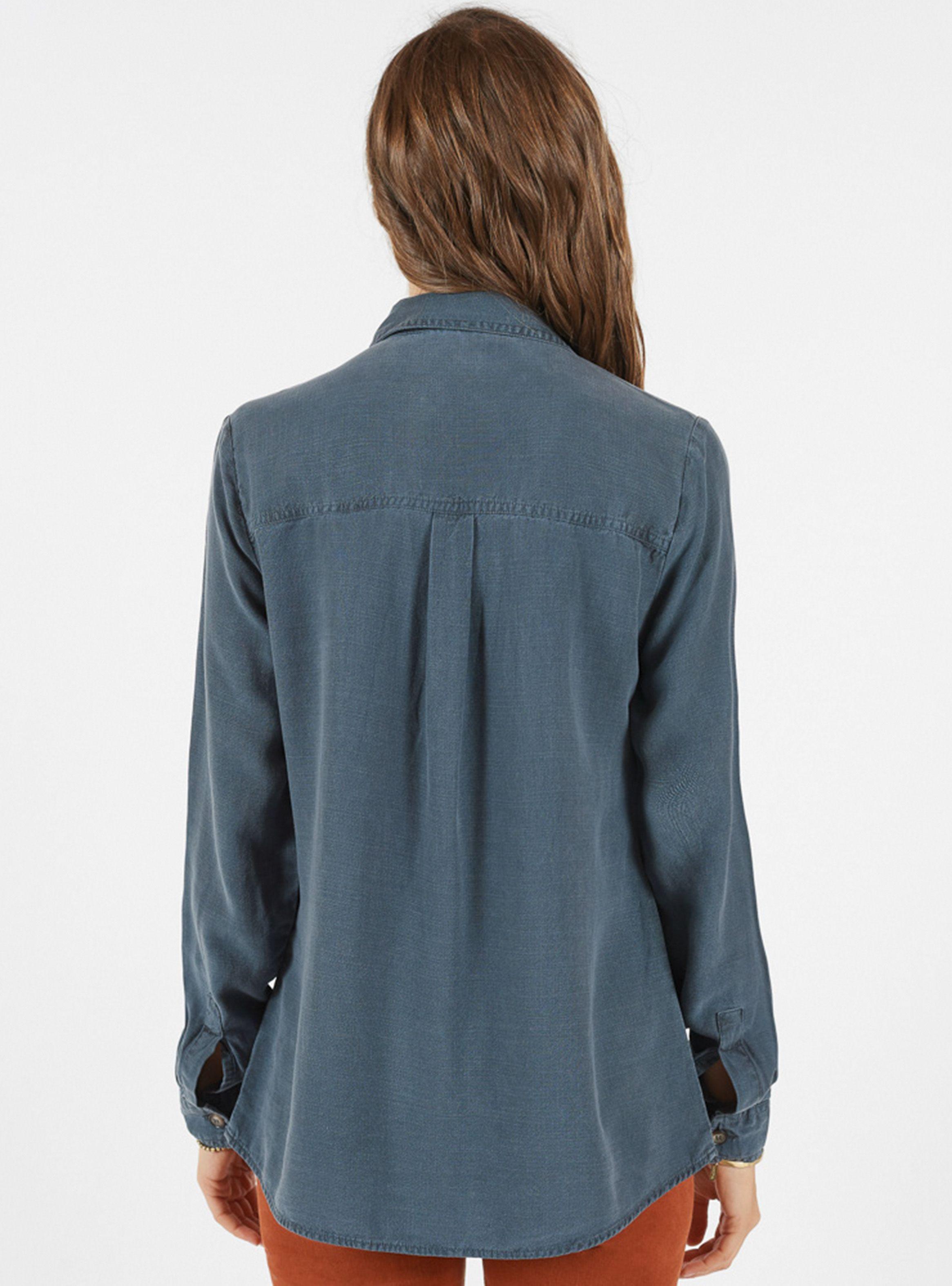 Blusa Larga con Botones Umbrale-1