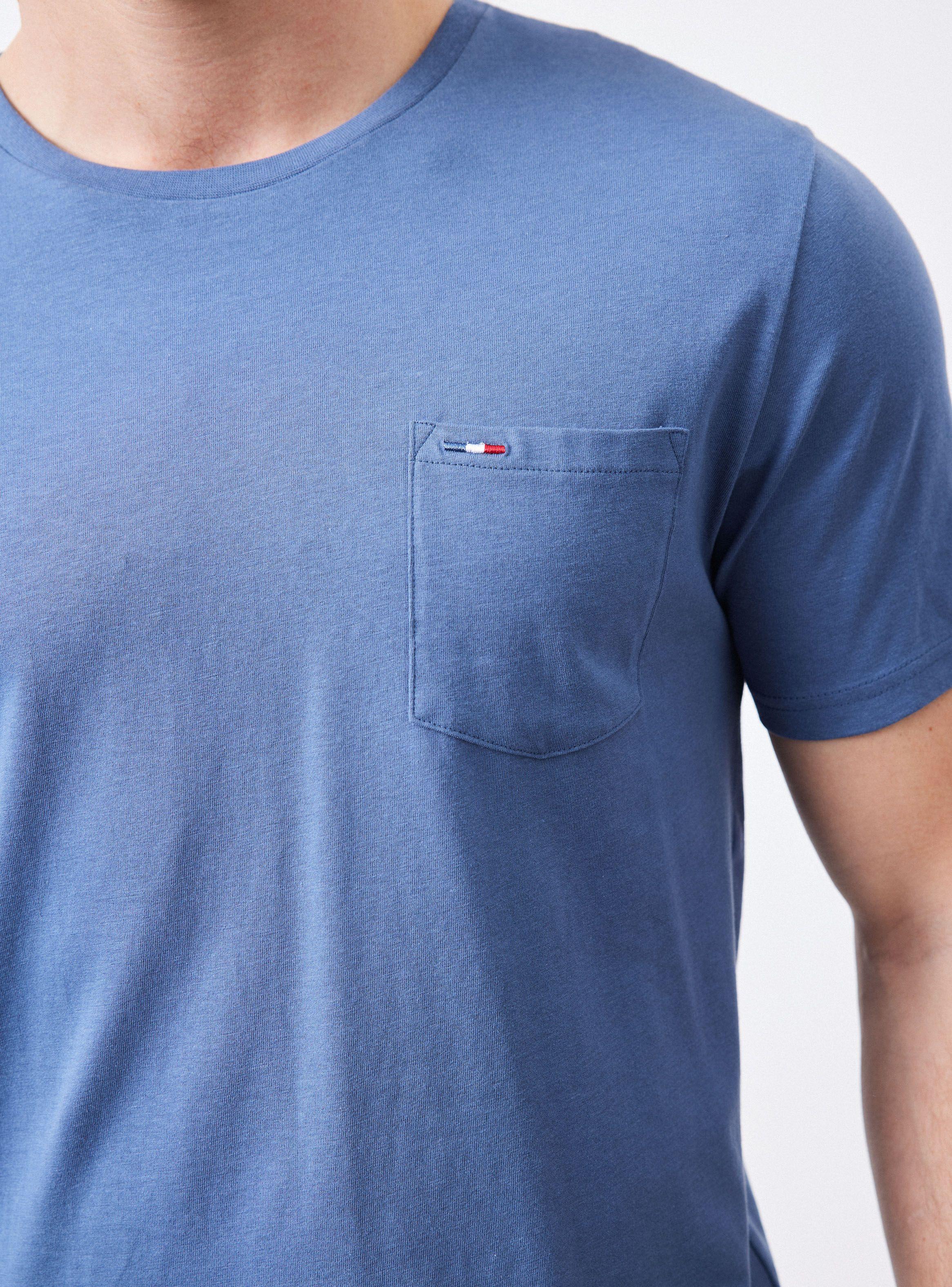 Polera Crew Neck con Bolsillo Algodón-3