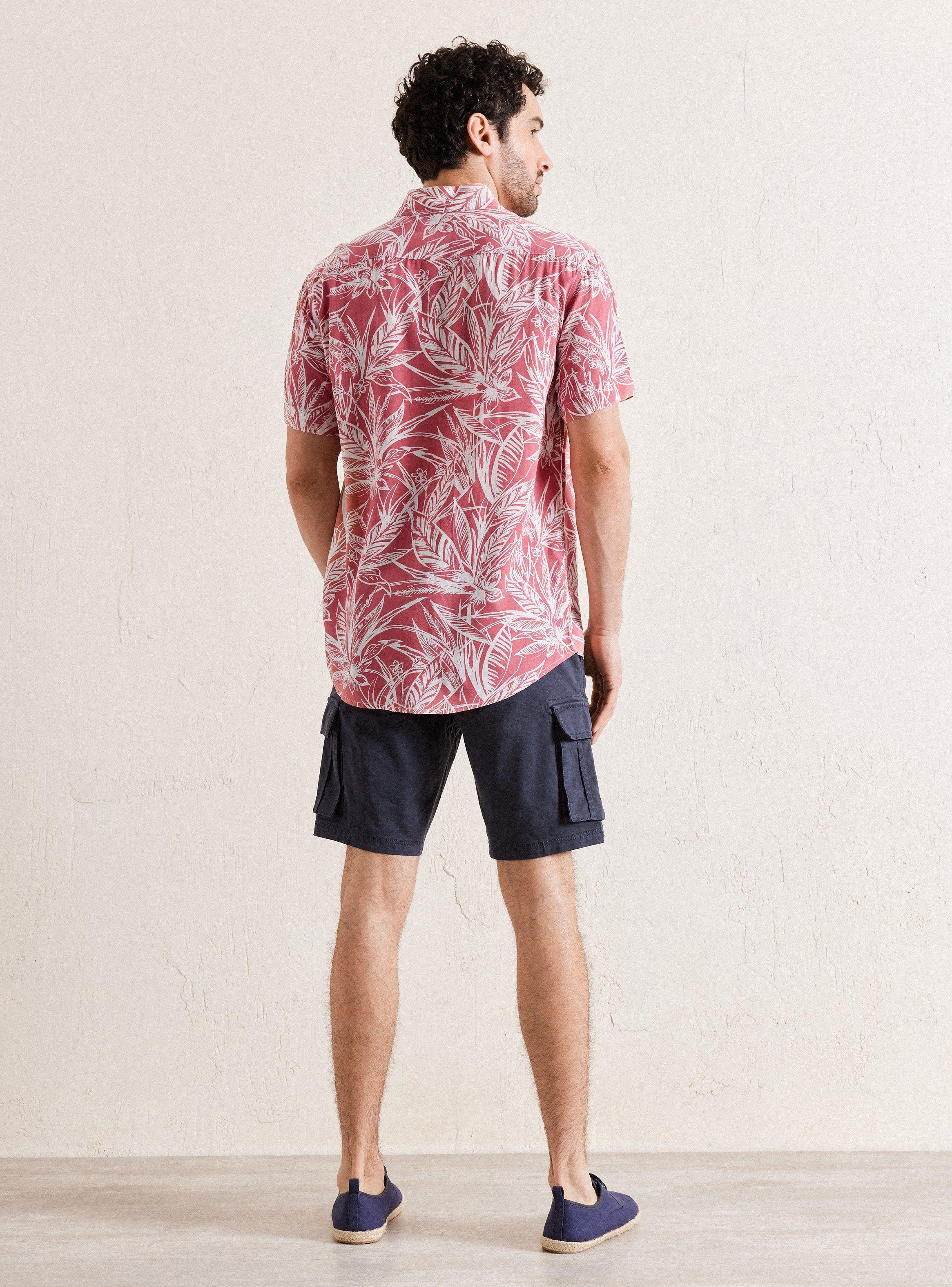 Bermuda Cargo Twill Algodón-5