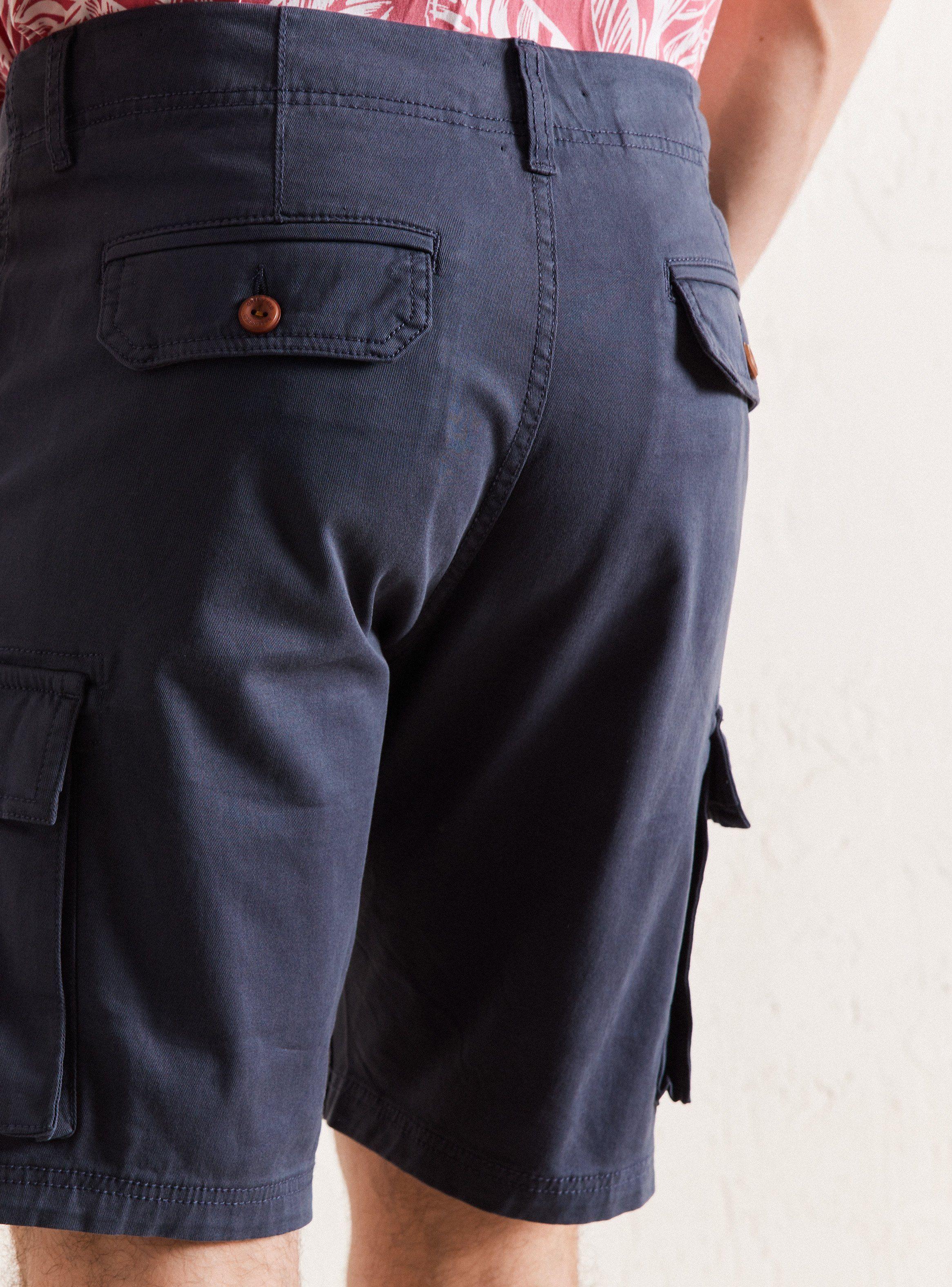 Bermuda Cargo Twill Algodón-3