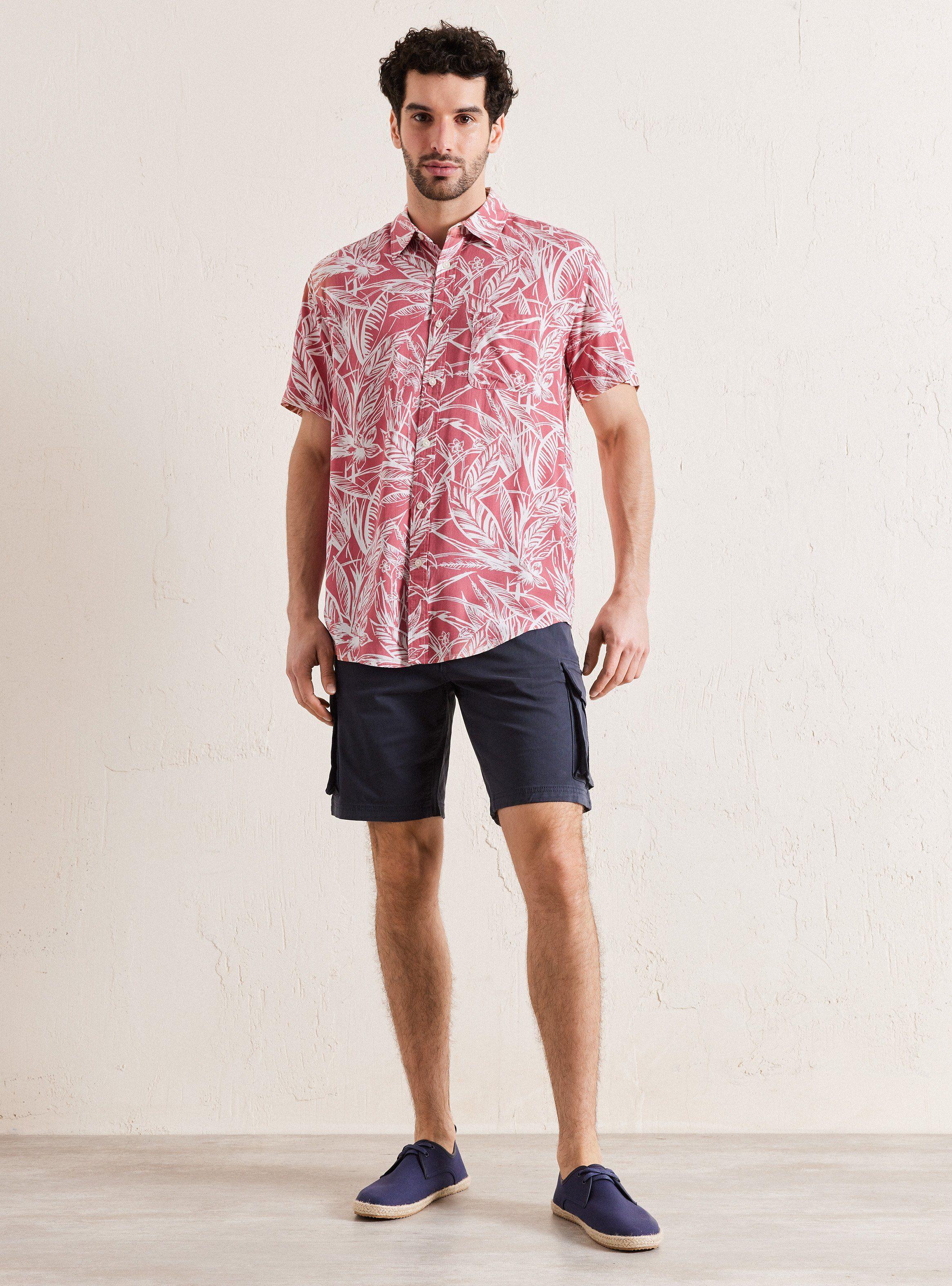 Bermuda Cargo Twill Algodón-4
