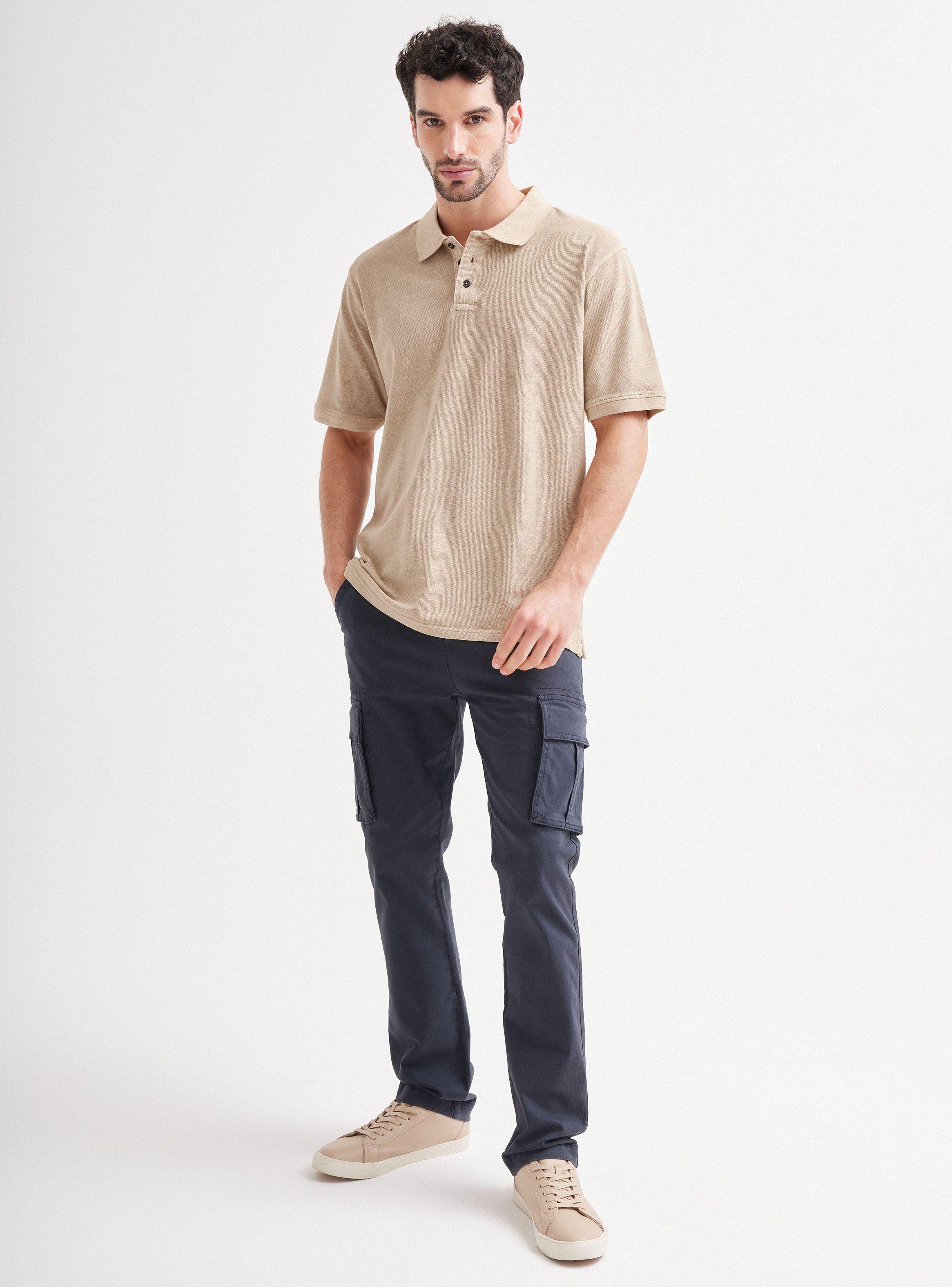 Polera Piqué Efecto Lavado-4