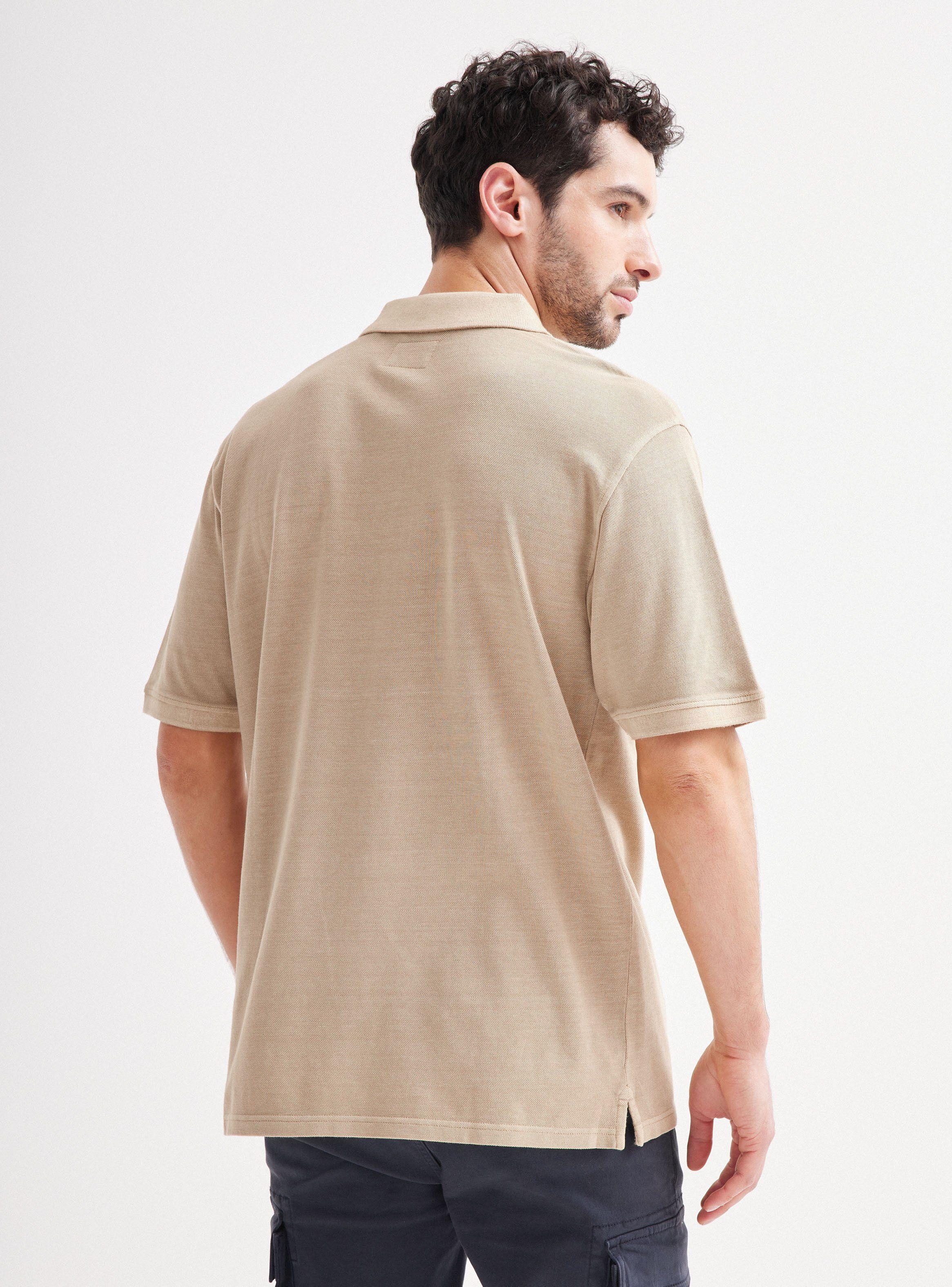 Polera Piqué Efecto Lavado-1