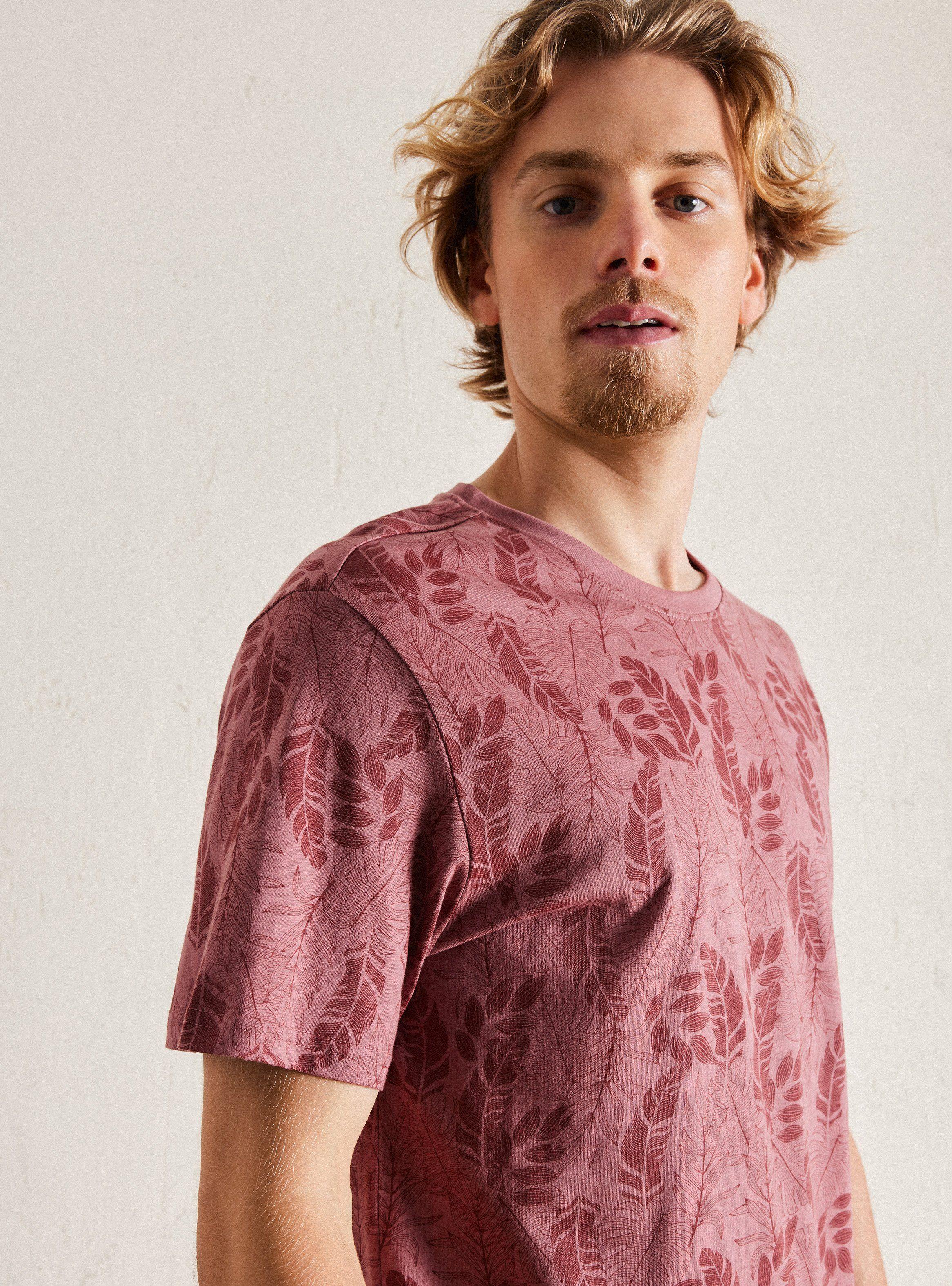 Polera Print Summer Dark-2