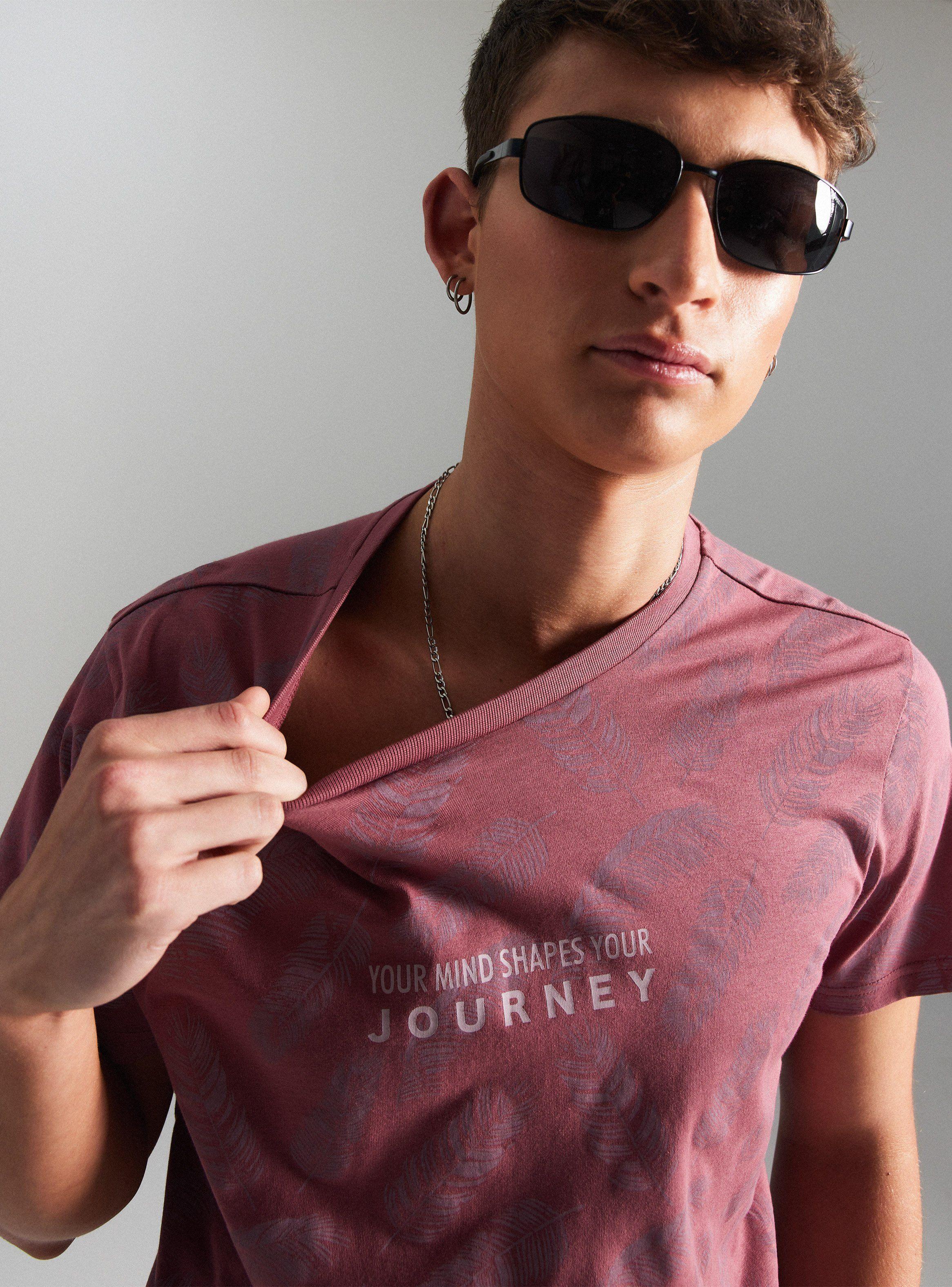 Polera Print Cuello Redondo MC-3