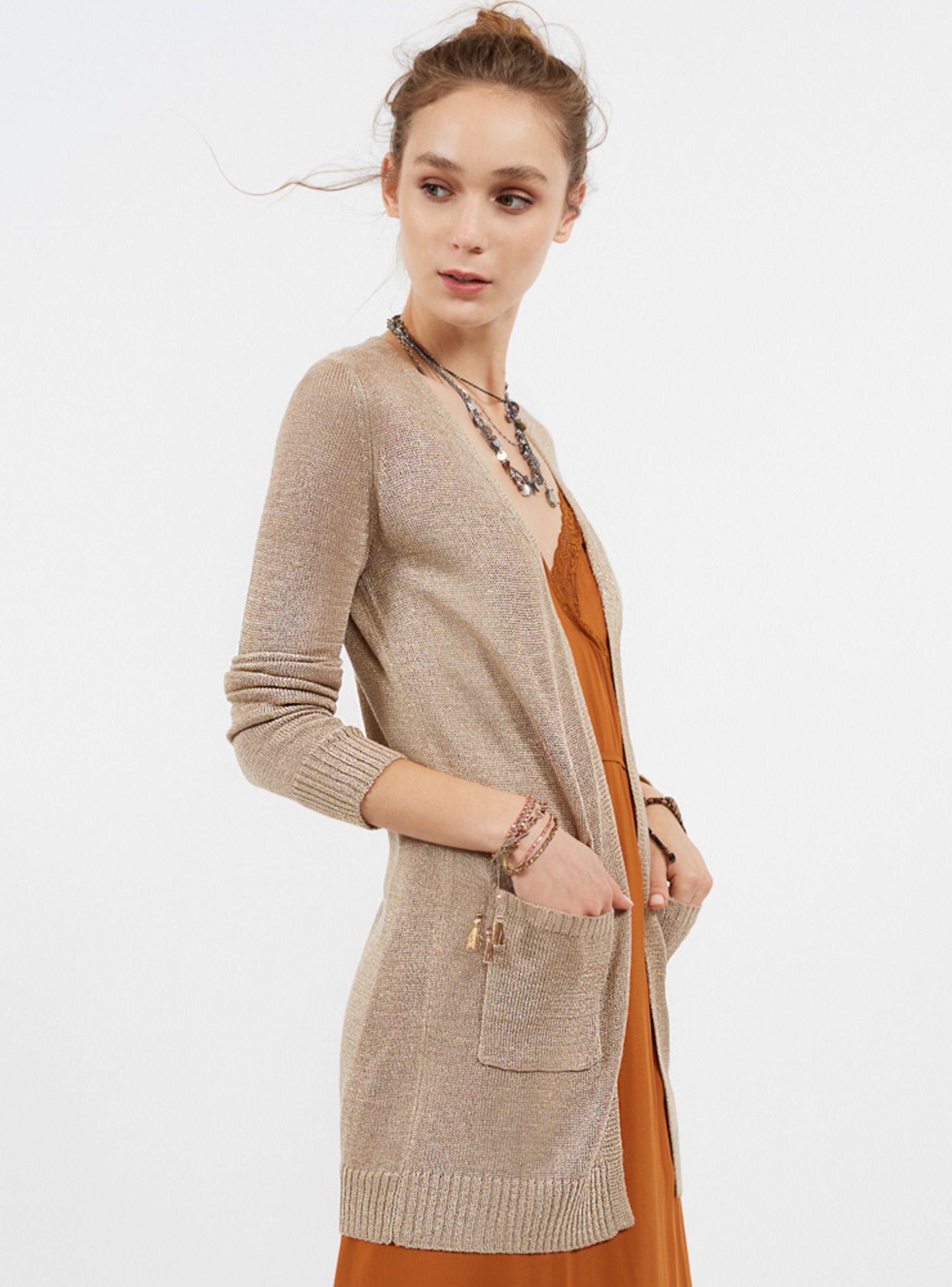 Chaleco Abierto Lurex Umbrale-0