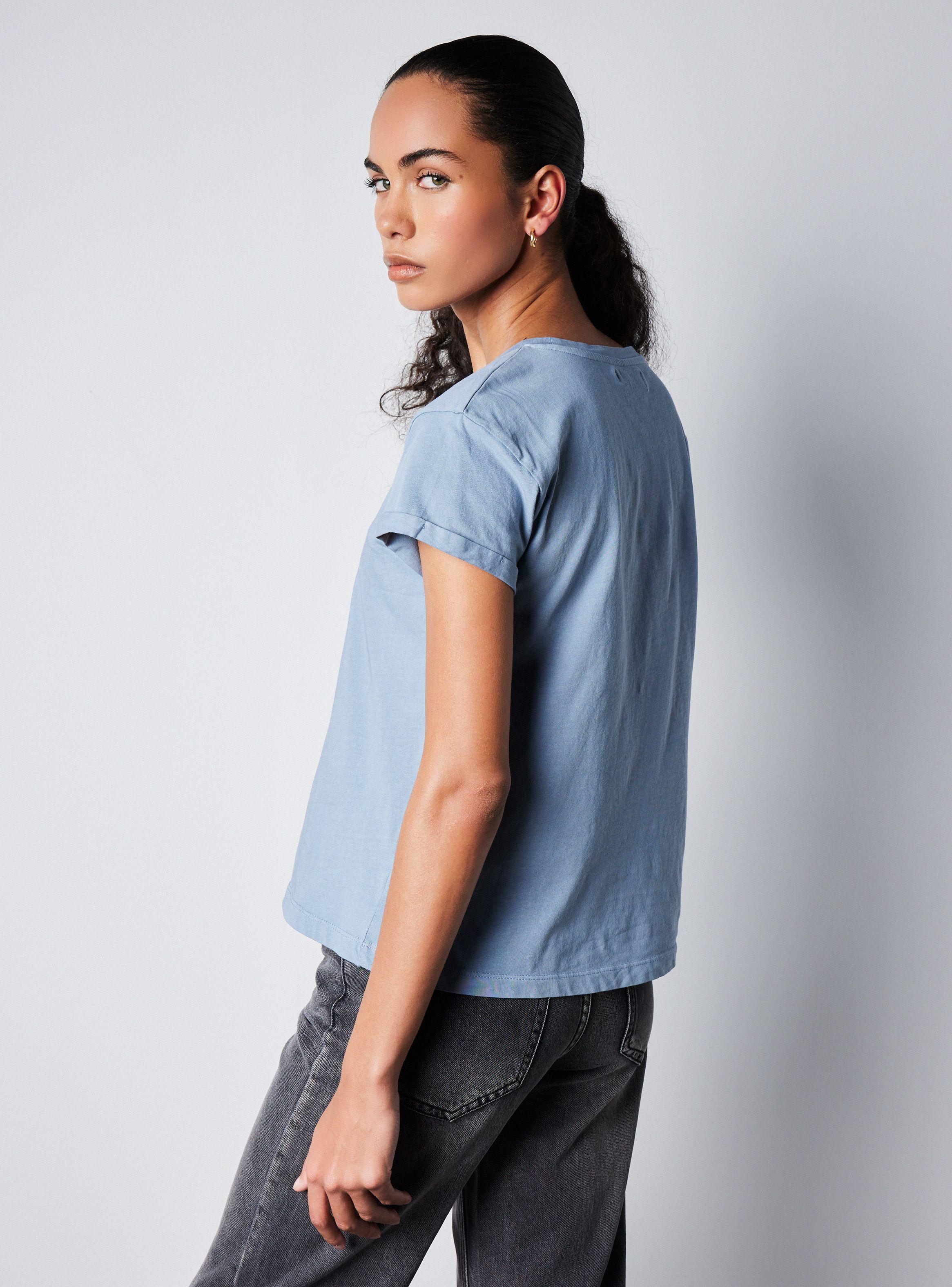 Polera Básica Holgada Color-1