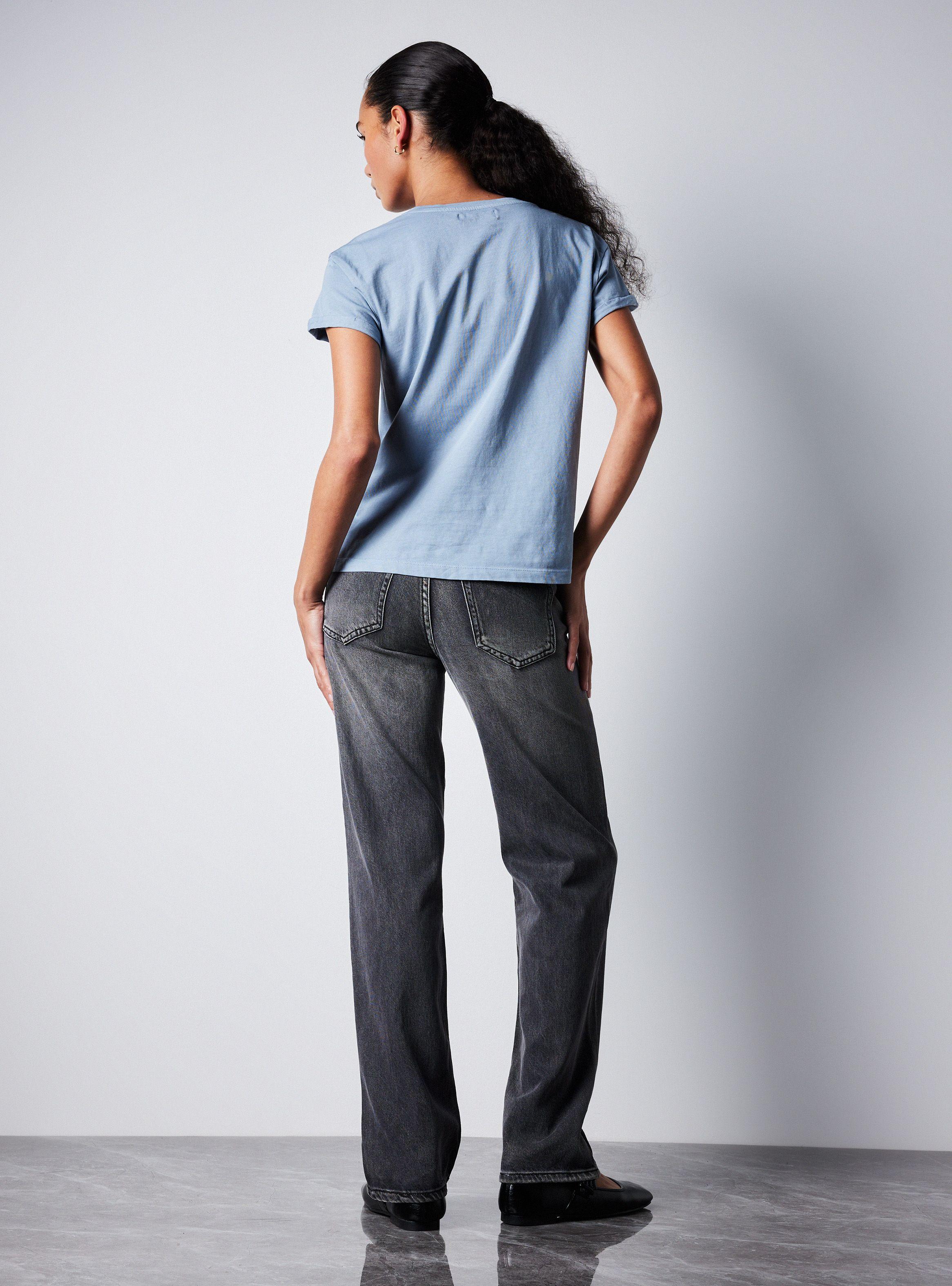 Polera Básica Holgada Color-5