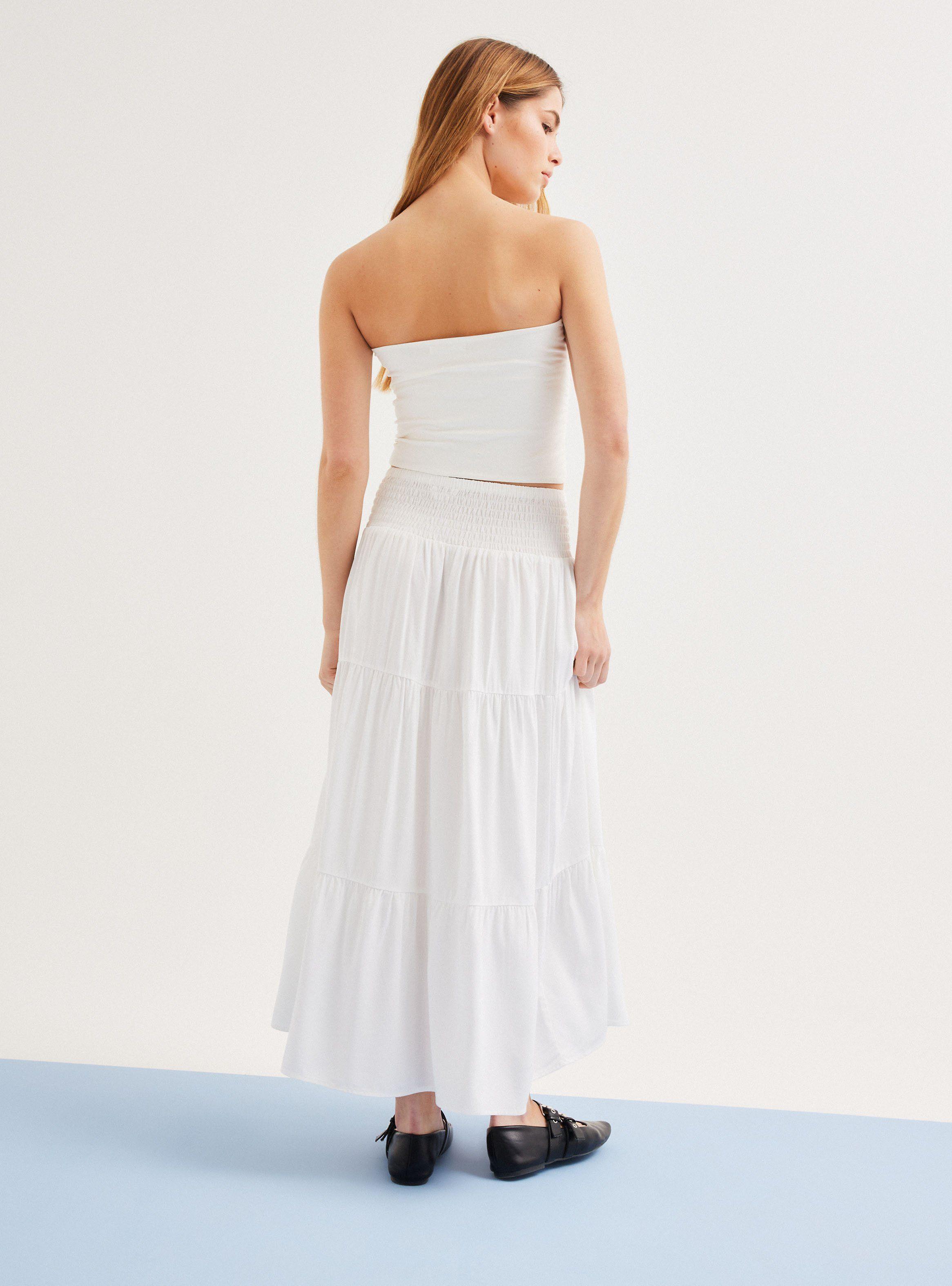 Polera Strapless Tela Frontal Doble-5