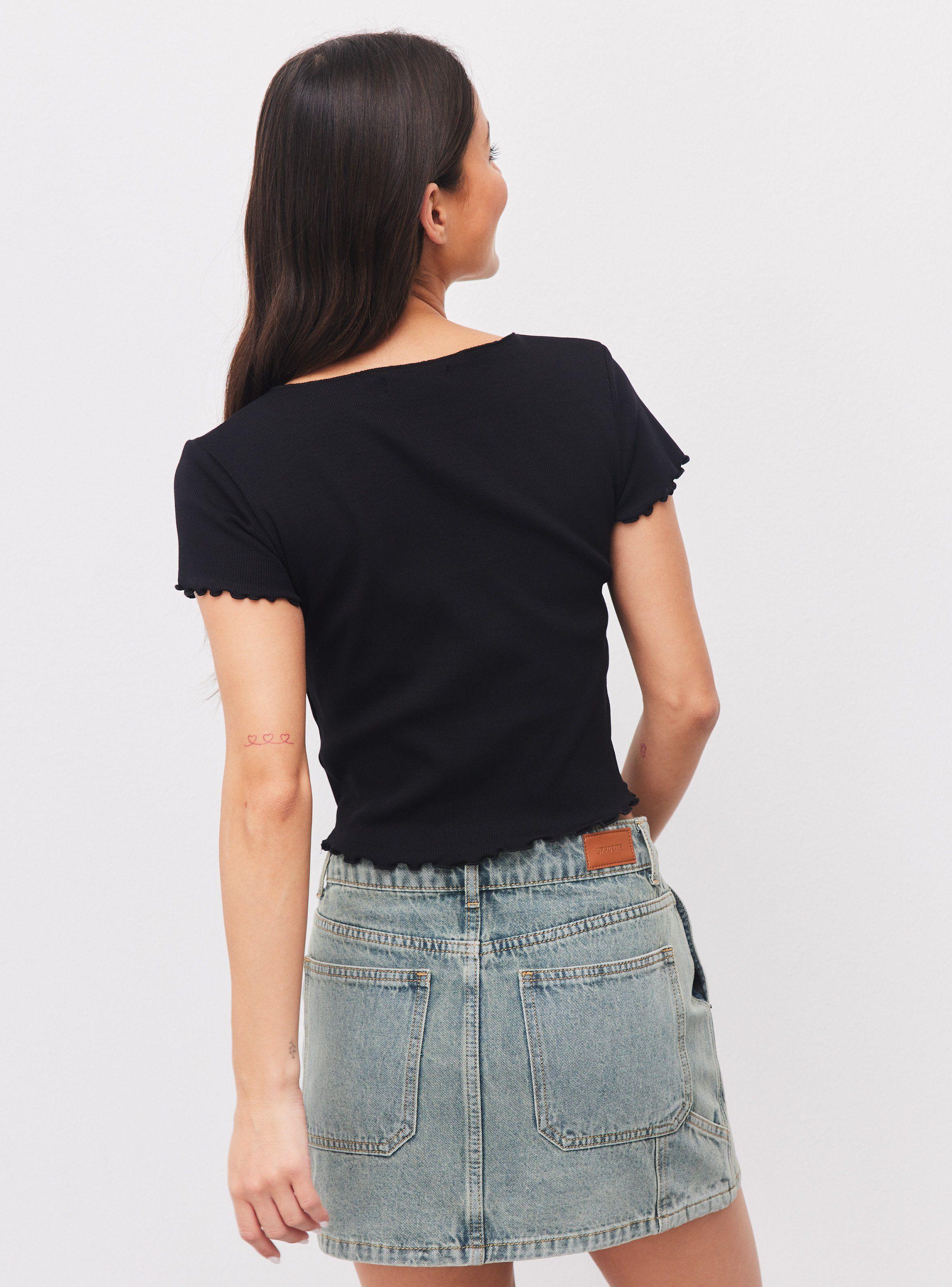 Polera Crop Detalle Cuello-1