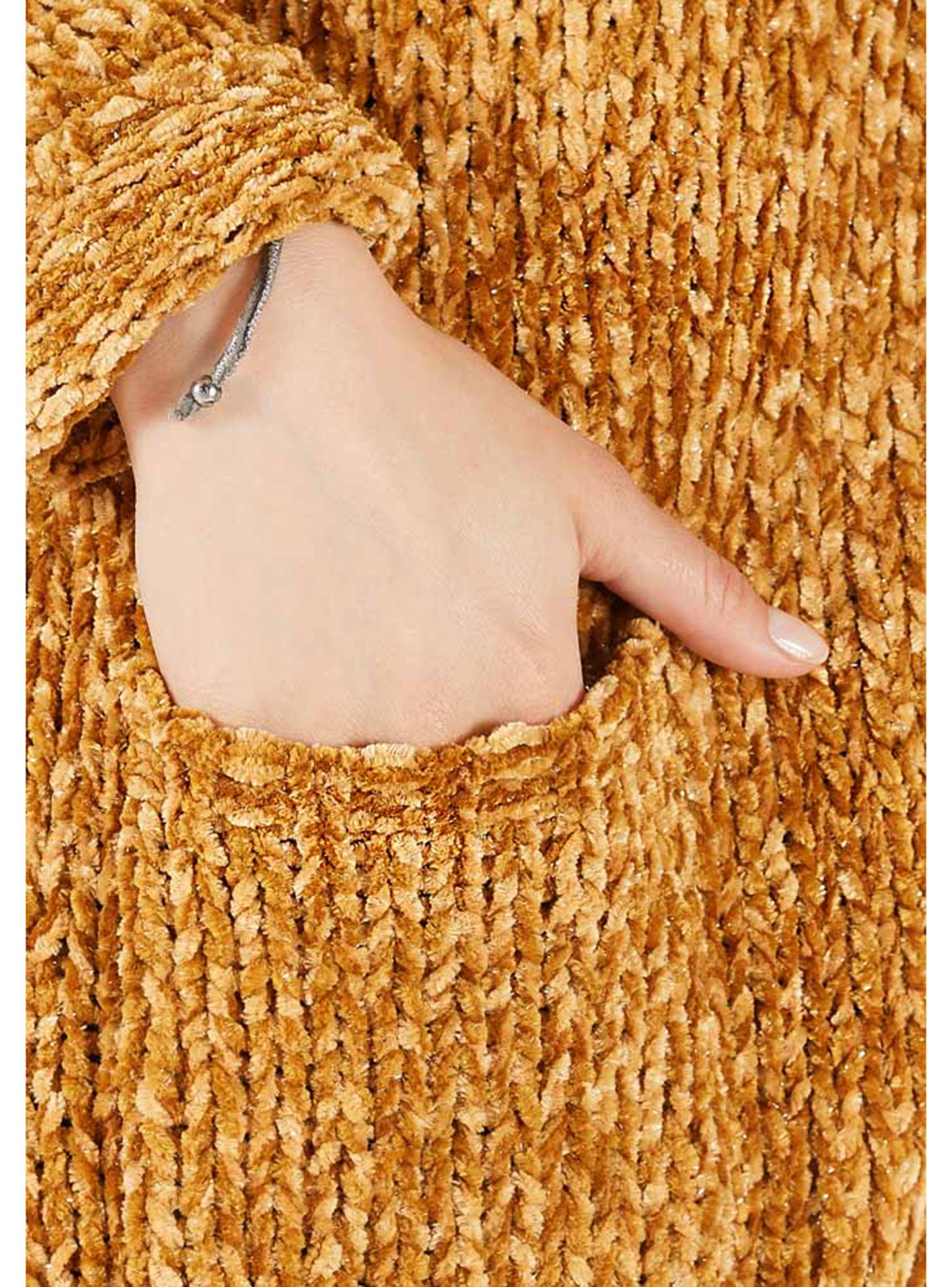 Chaleco Abierto CheMinille Lurex Umbrale-2