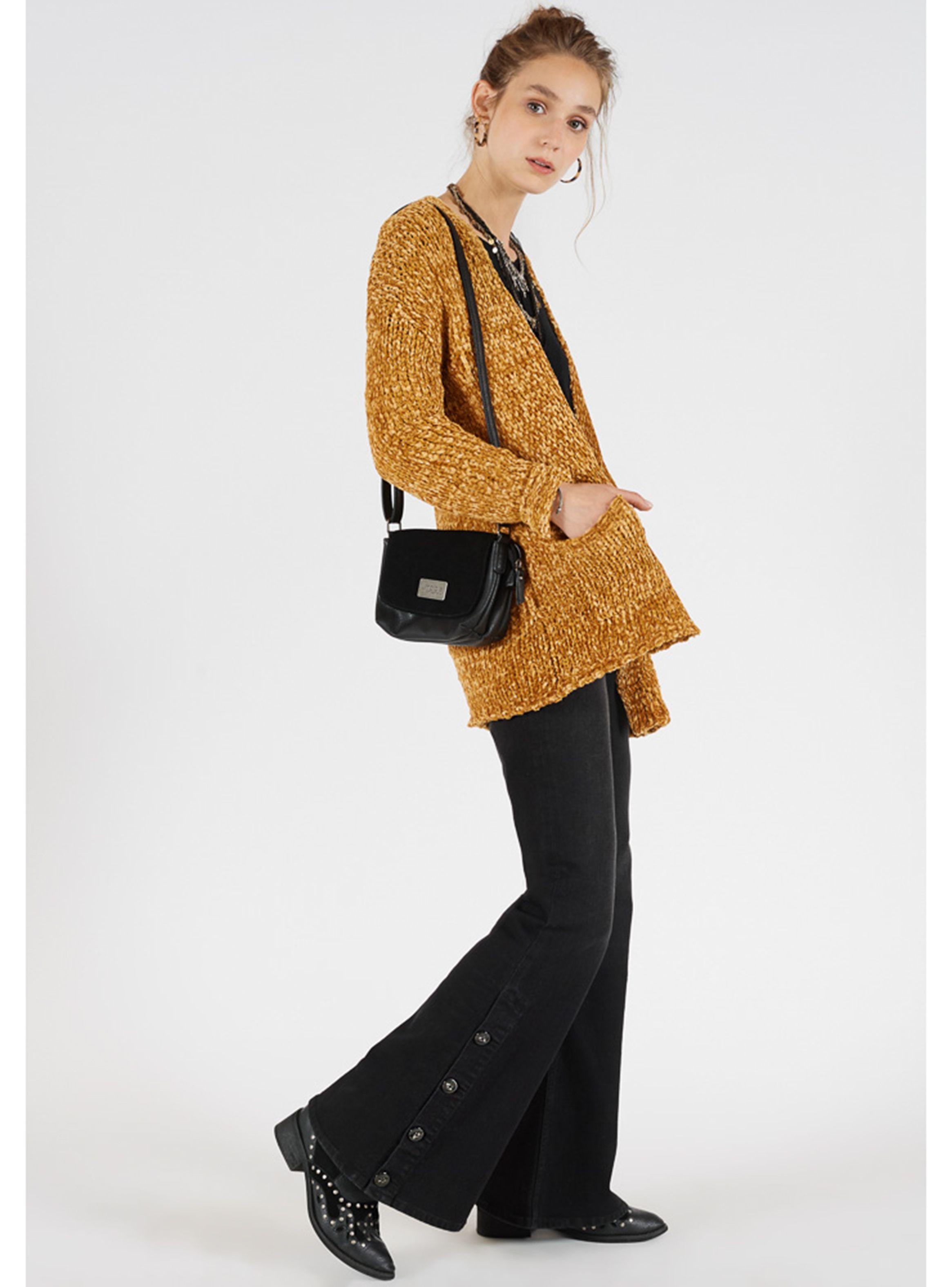 Chaleco Abierto CheMinille Lurex Umbrale-3