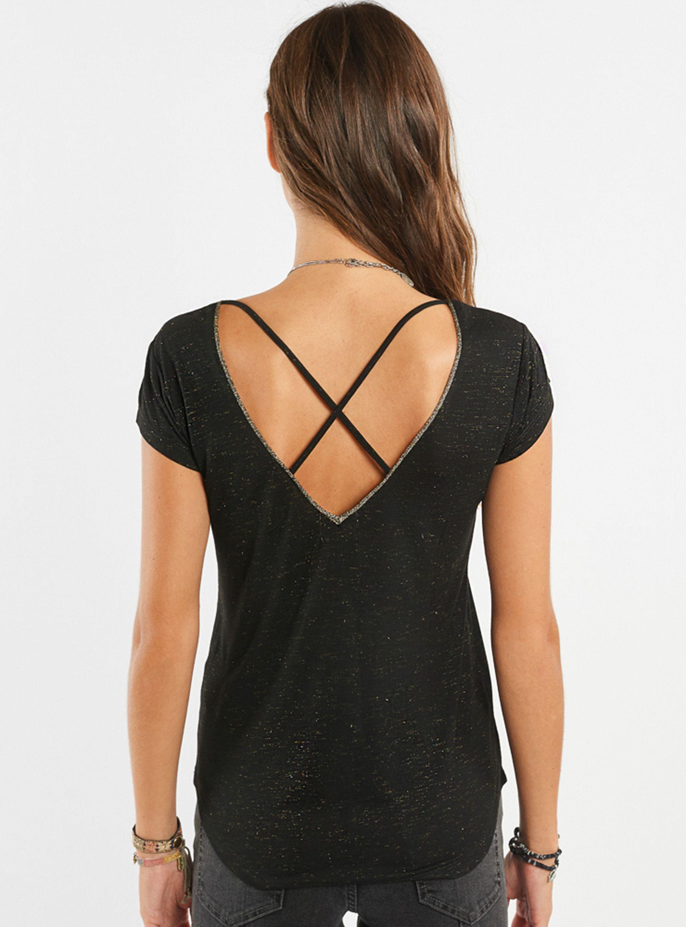 Polera Lurex Cruz Espalda Umbrale-1