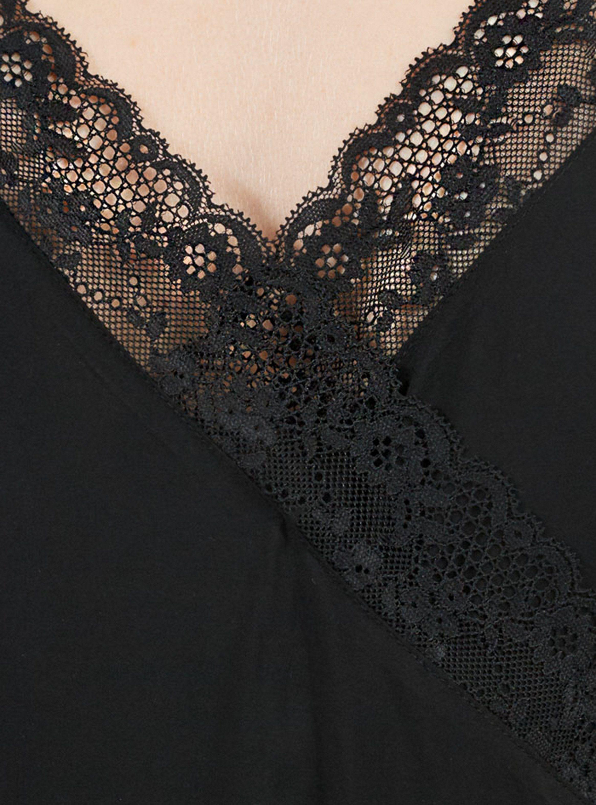 Vestido Cruzado Encaje Escote Umbrale-2