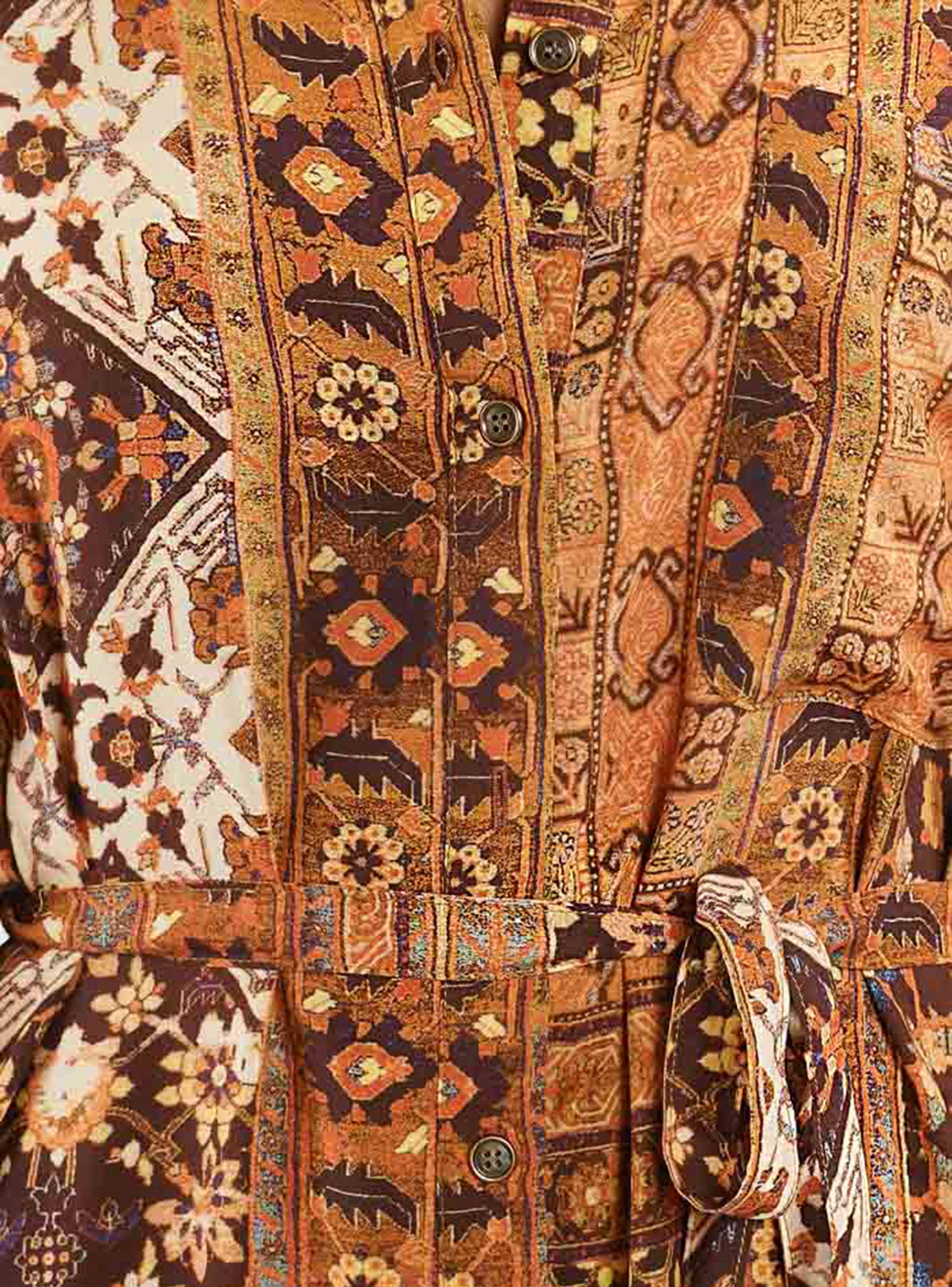 Vestido Casero Largo Estampado Umbrale-2