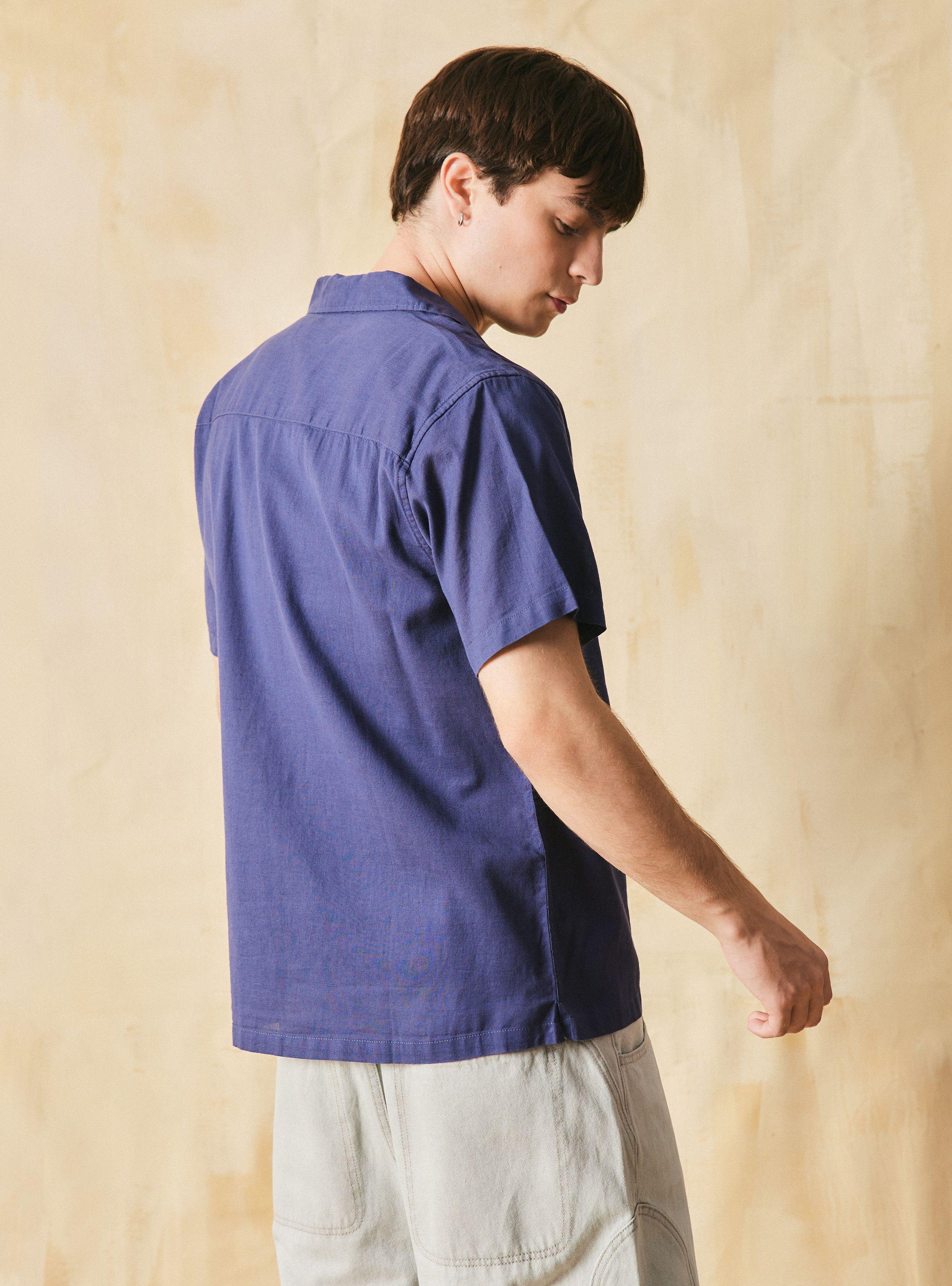 Camisa Elaborada con Lino-1